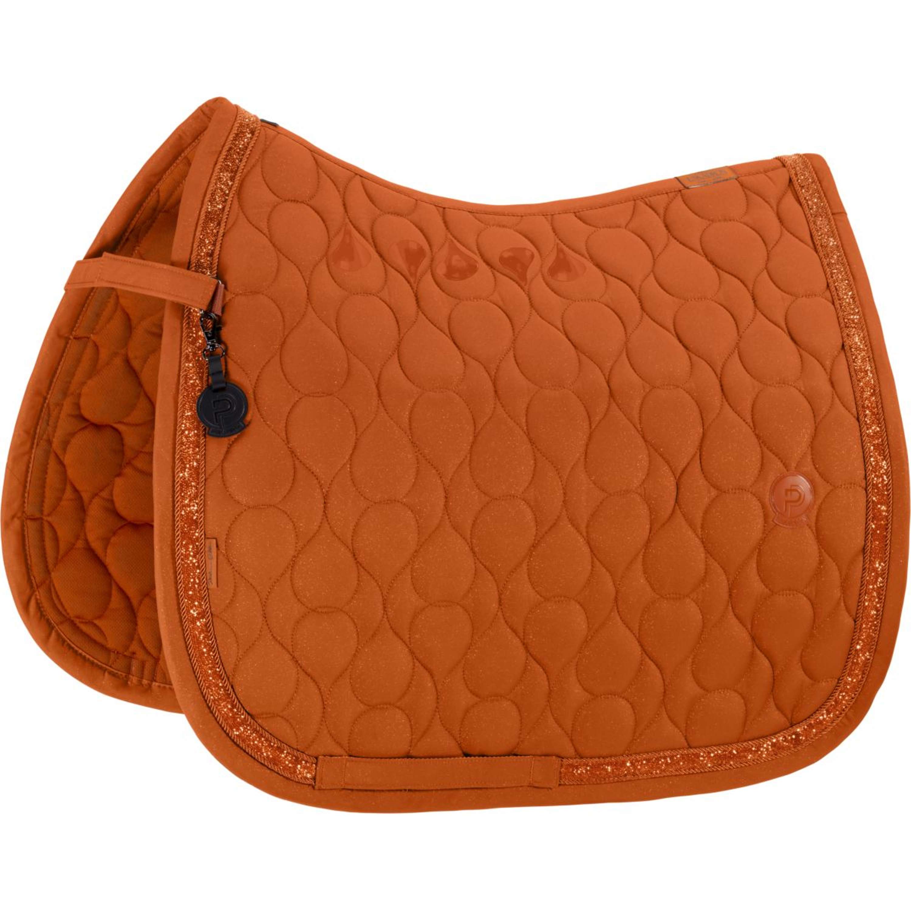 Eskadron Saddlepad Platinum '26 Sparkle Jewel Dressage Amber