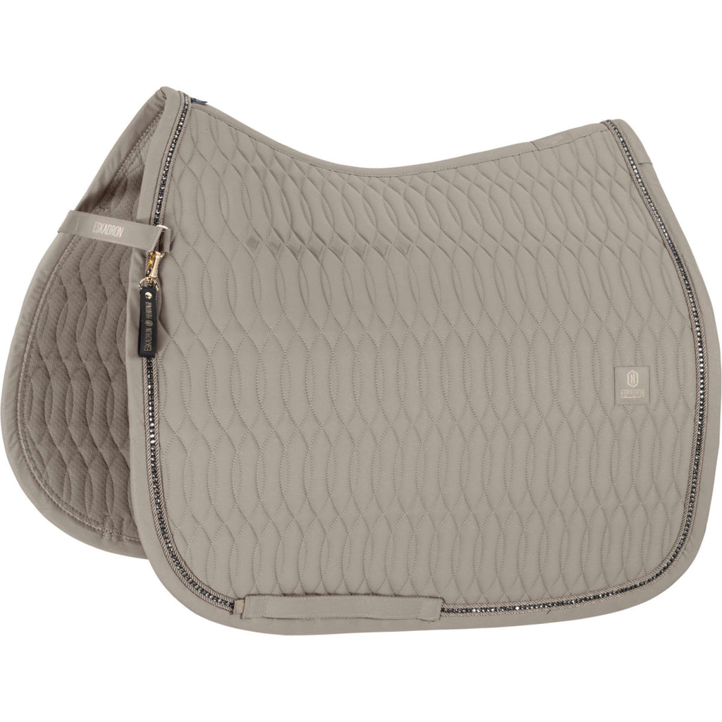 Eskadron Saddlepad Heritage Sparkle Crystal Dressage Ash