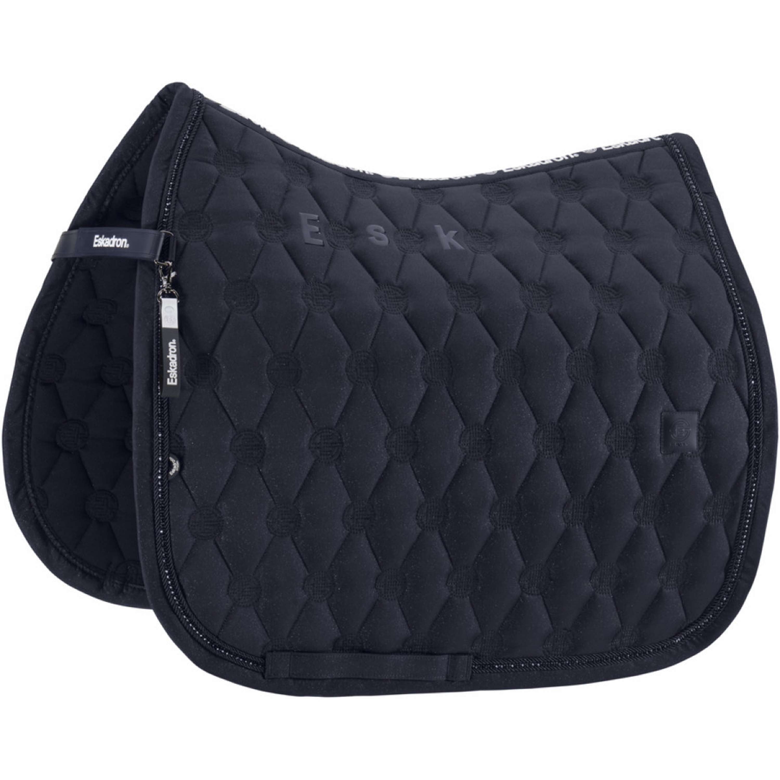 Eskadron Saddlepad Dynamics Sparkle Crystal Dressage Navy