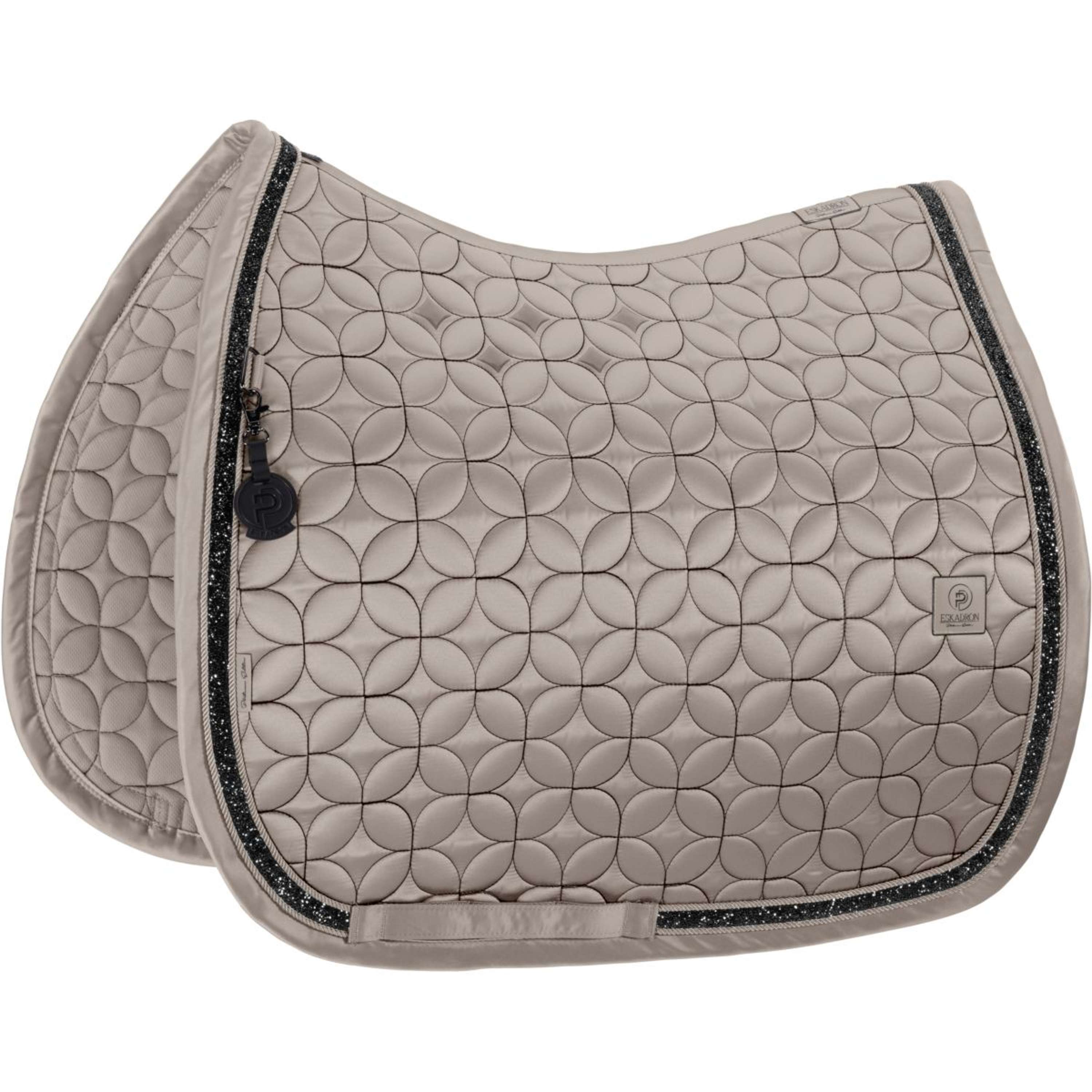 Eskadron Saddlepad Platinum '26 Mattgloss Jewel Dressage Pale Grey