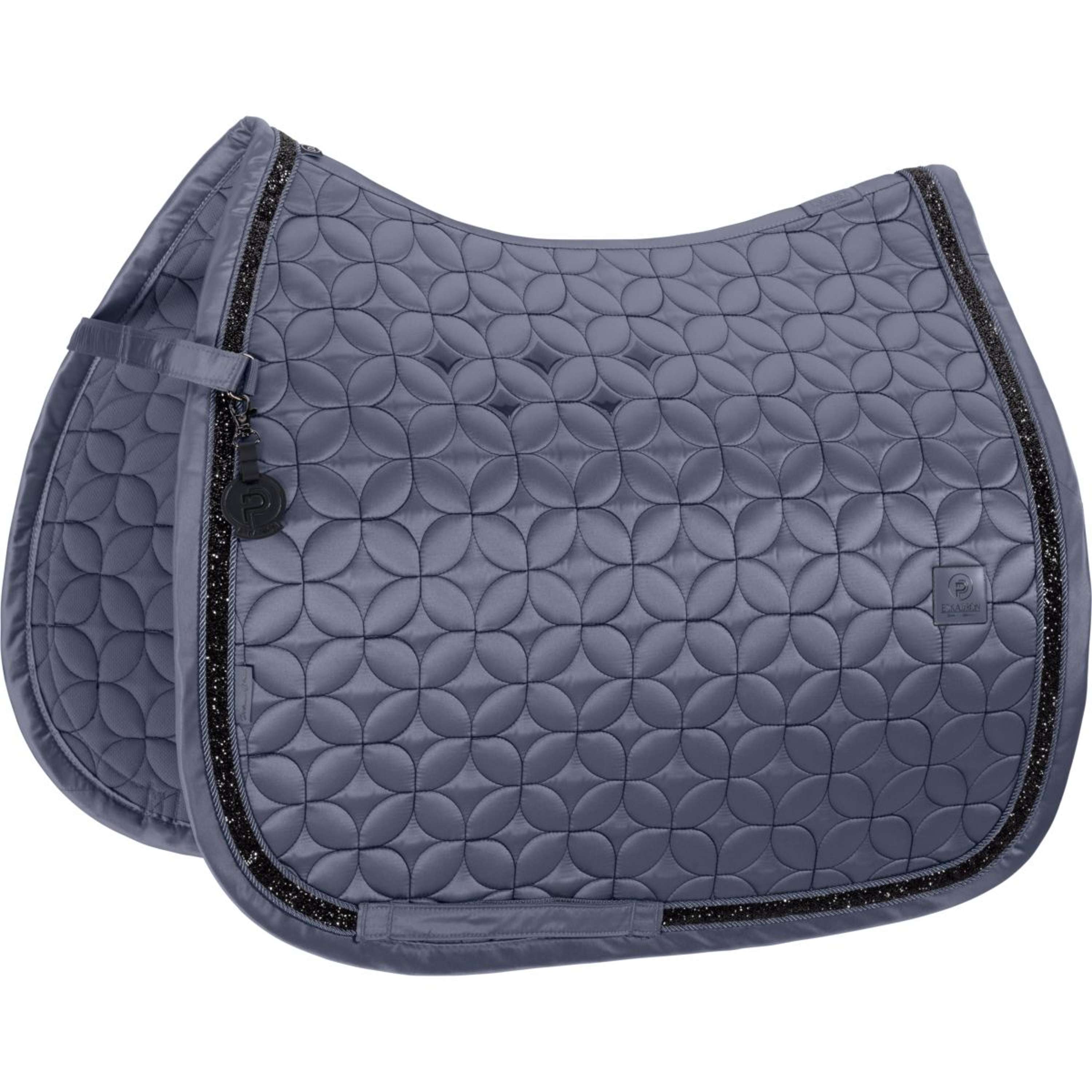 Eskadron Saddlepad Platinum '26 Mattgloss Jewel Dressage Slate Blue