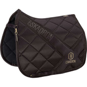 Eskadron Saddlepad Heritage Bicross Mattgloss Dressage Black Truffle