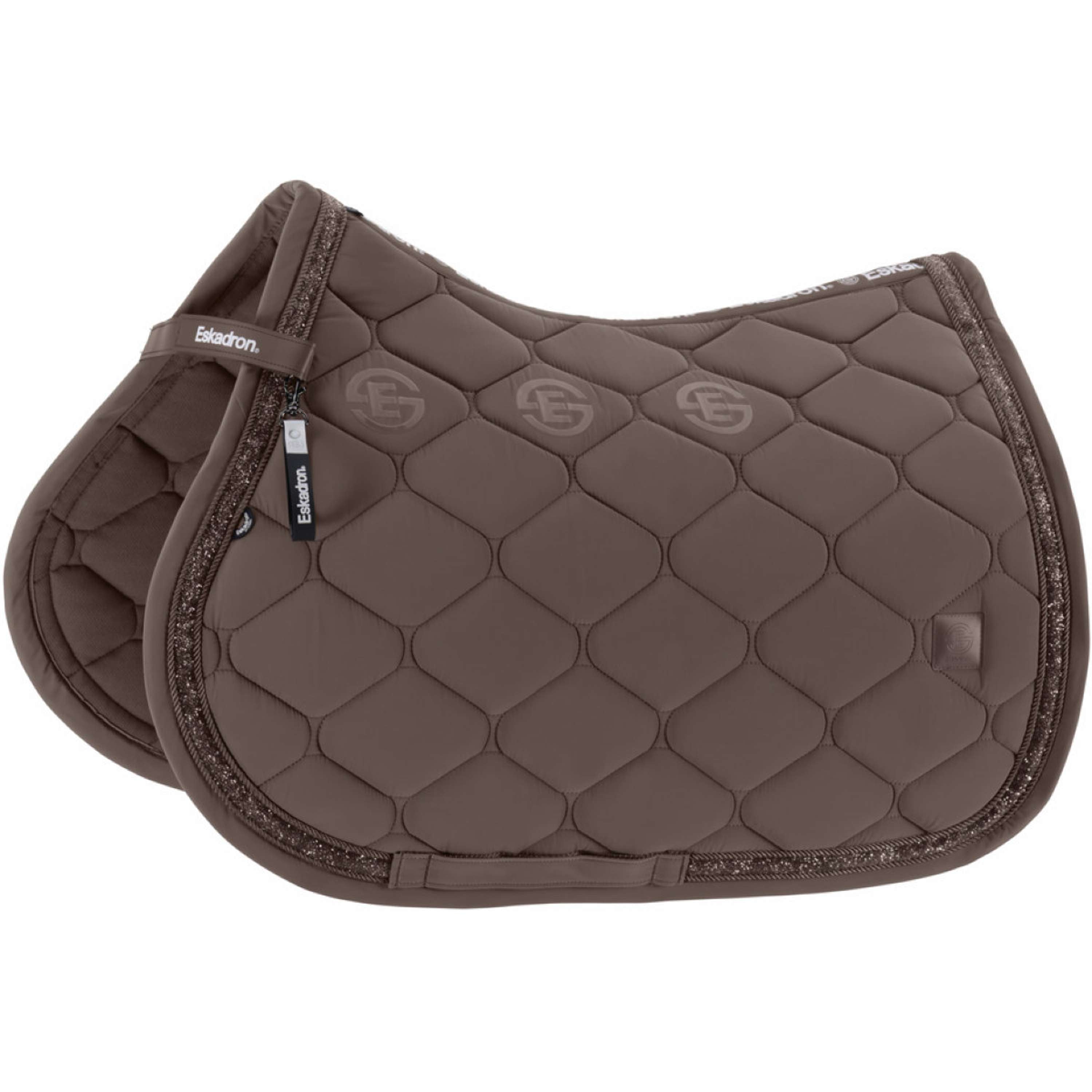 Eskadron Saddlepad Dynamics Silk Jewel All Purpose Powdertaupe