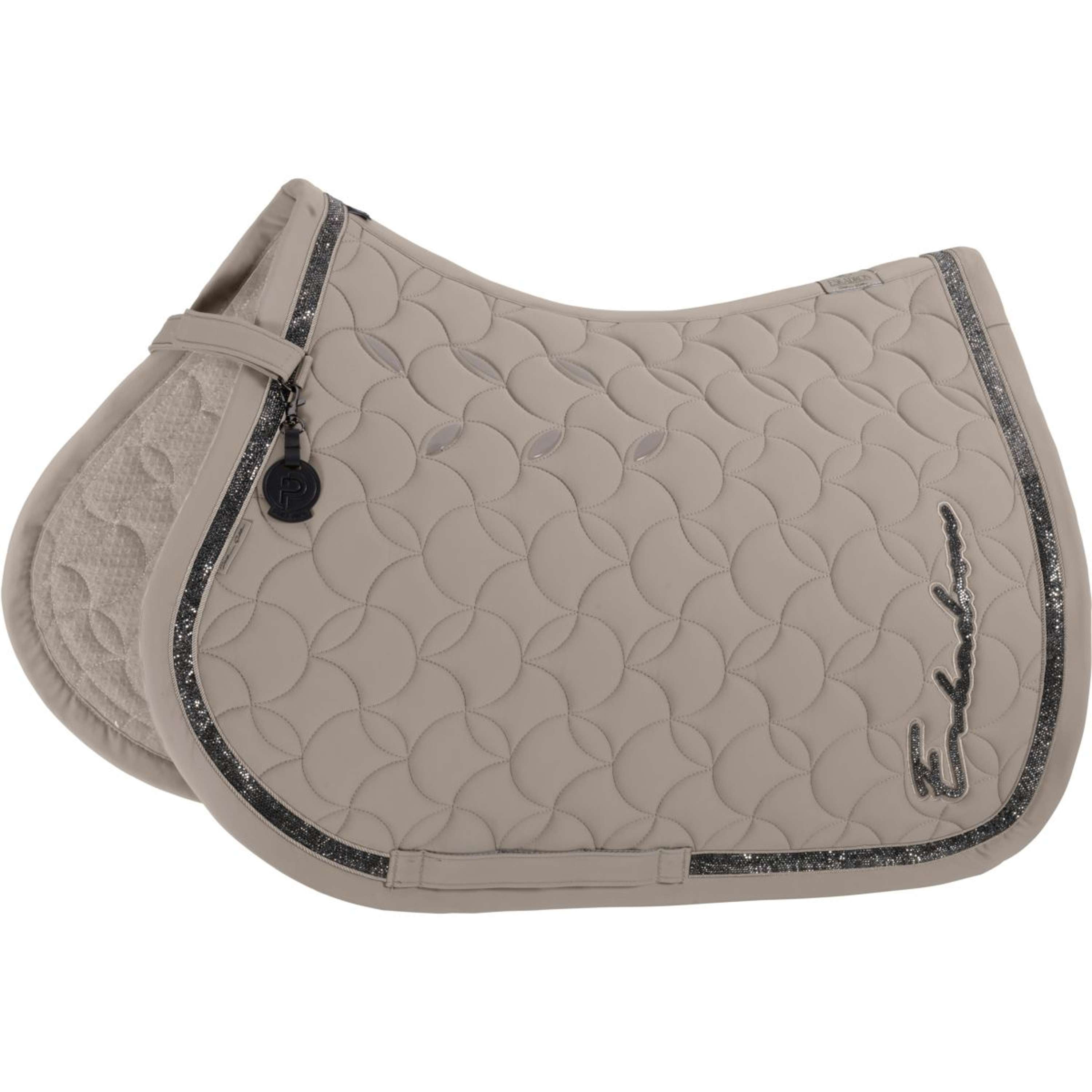 Eskadron Saddlepad Platinum '26 Pro Soft Glitter General Purpose Pale Grey