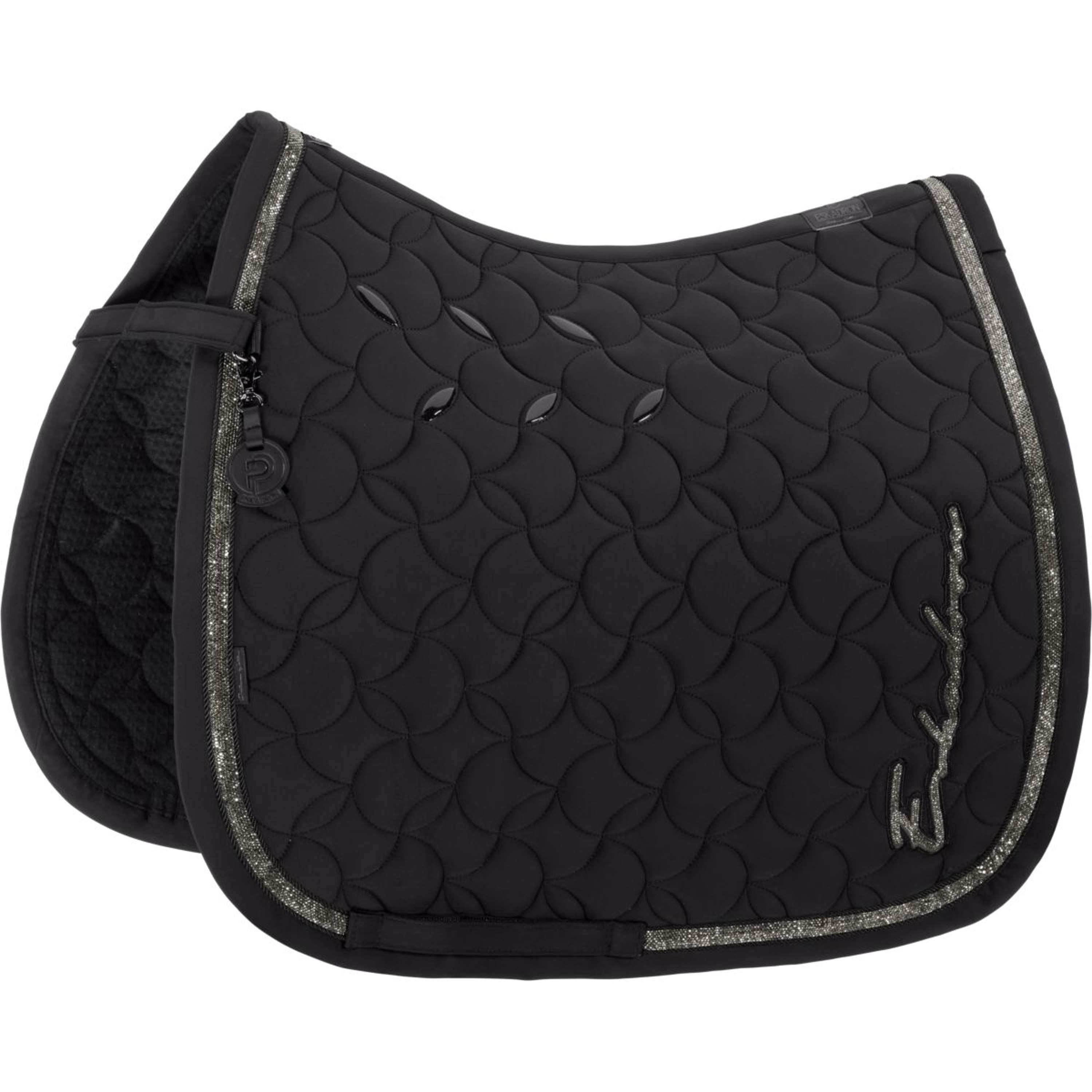Eskadron Saddlepad Platinum '26 Pro Soft Glitter Dressage Black