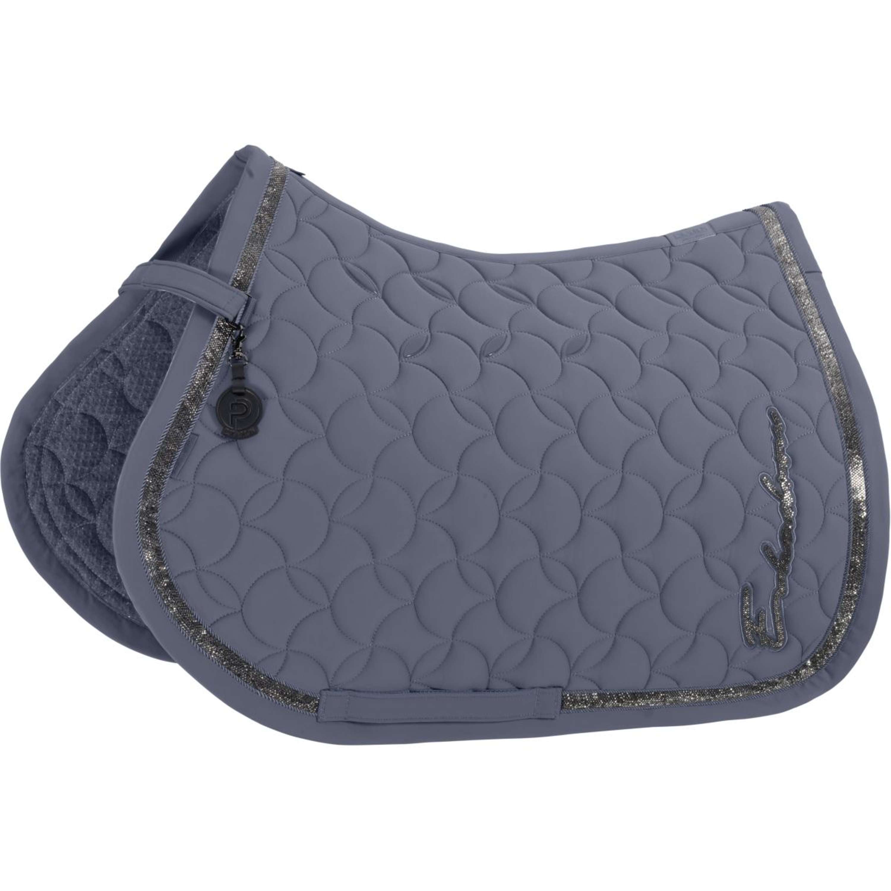 Eskadron Saddlepad Platinum '26 Pro Soft Glitter General Purpose Slate Blue