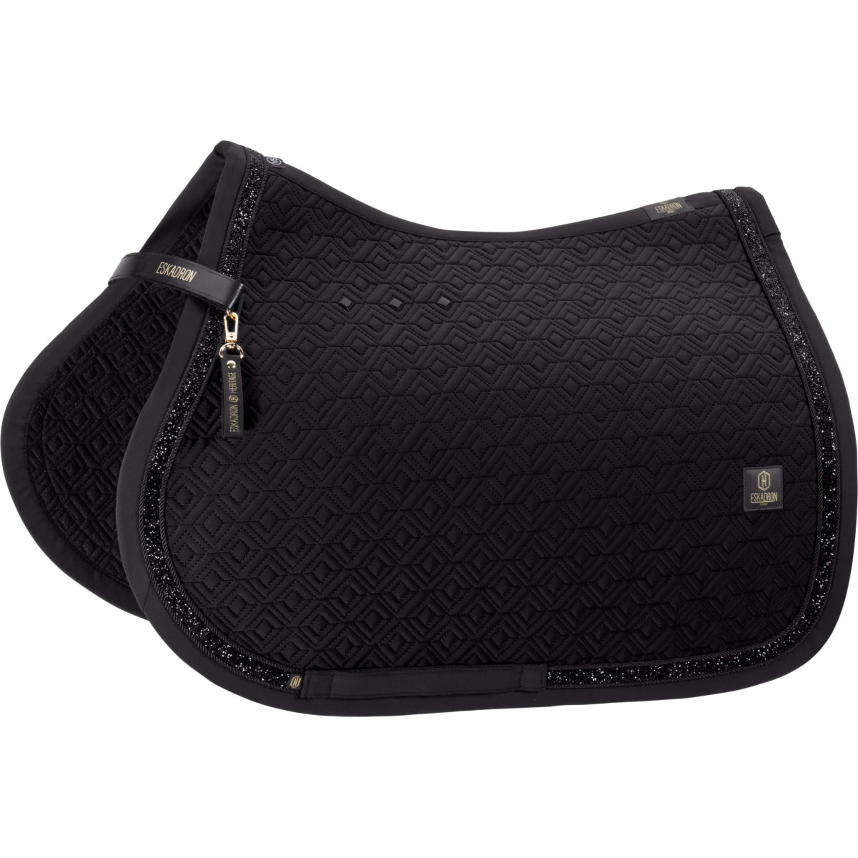 Eskadron Saddlepad Heritage Pro Soft Jewel All Purpose Black