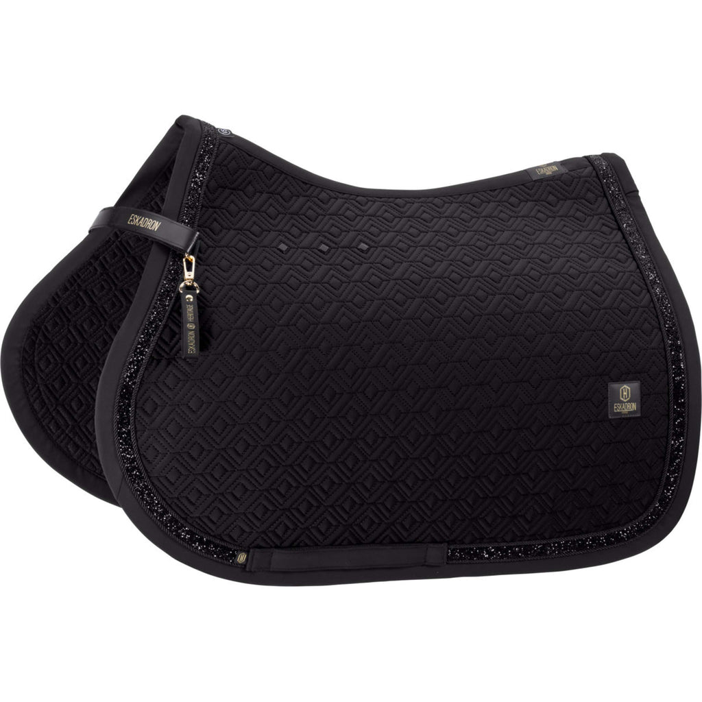 Eskadron Saddlepad Heritage Pro Soft Jewel All Purpose Black
