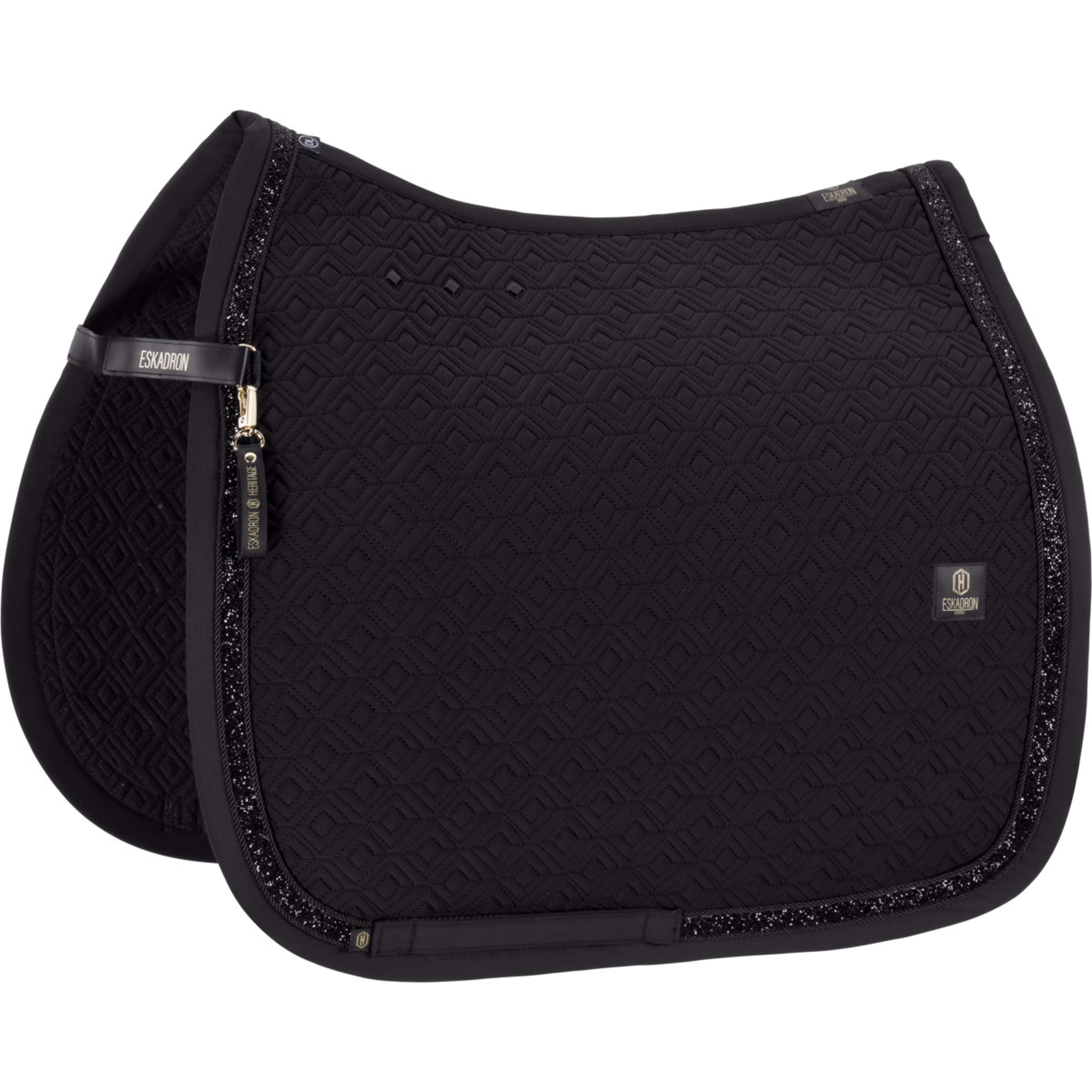 Eskadron Saddlepad Heritage Pro Soft Jewel Dressage Black