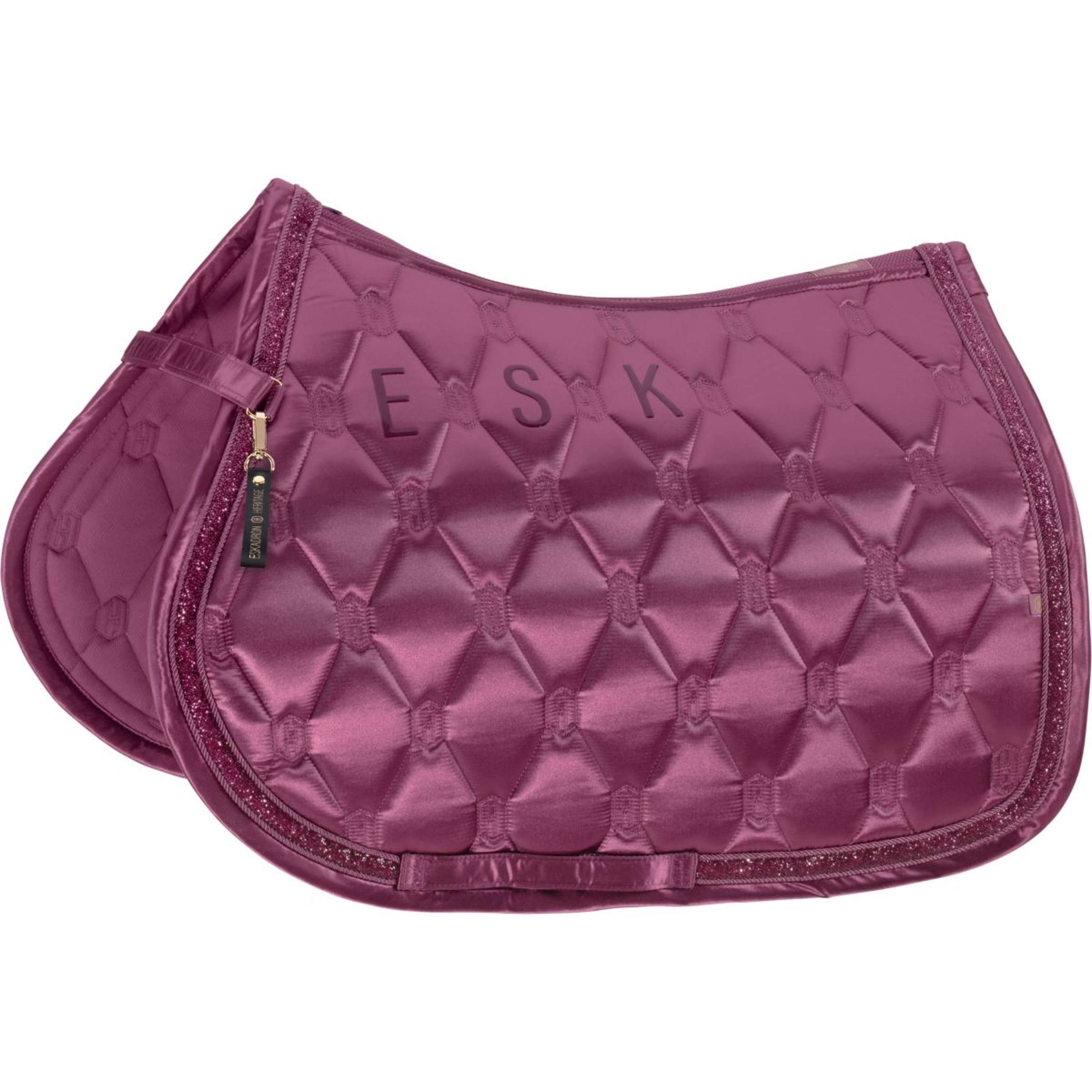 Eskadron Saddlepad Heritage Satin Jewel General Purpose Wildberry