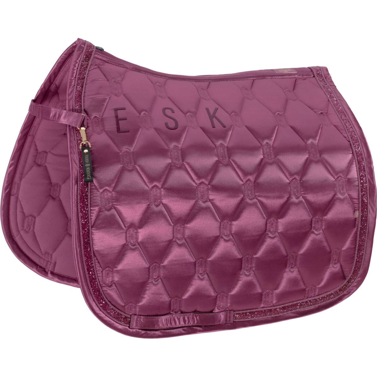 Eskadron Saddlepad Heritage Satin Jewel Dressage Wildberry