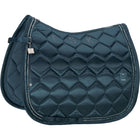 Eskadron Saddlepad Classic Sports Satin Frills Dressage Ocean