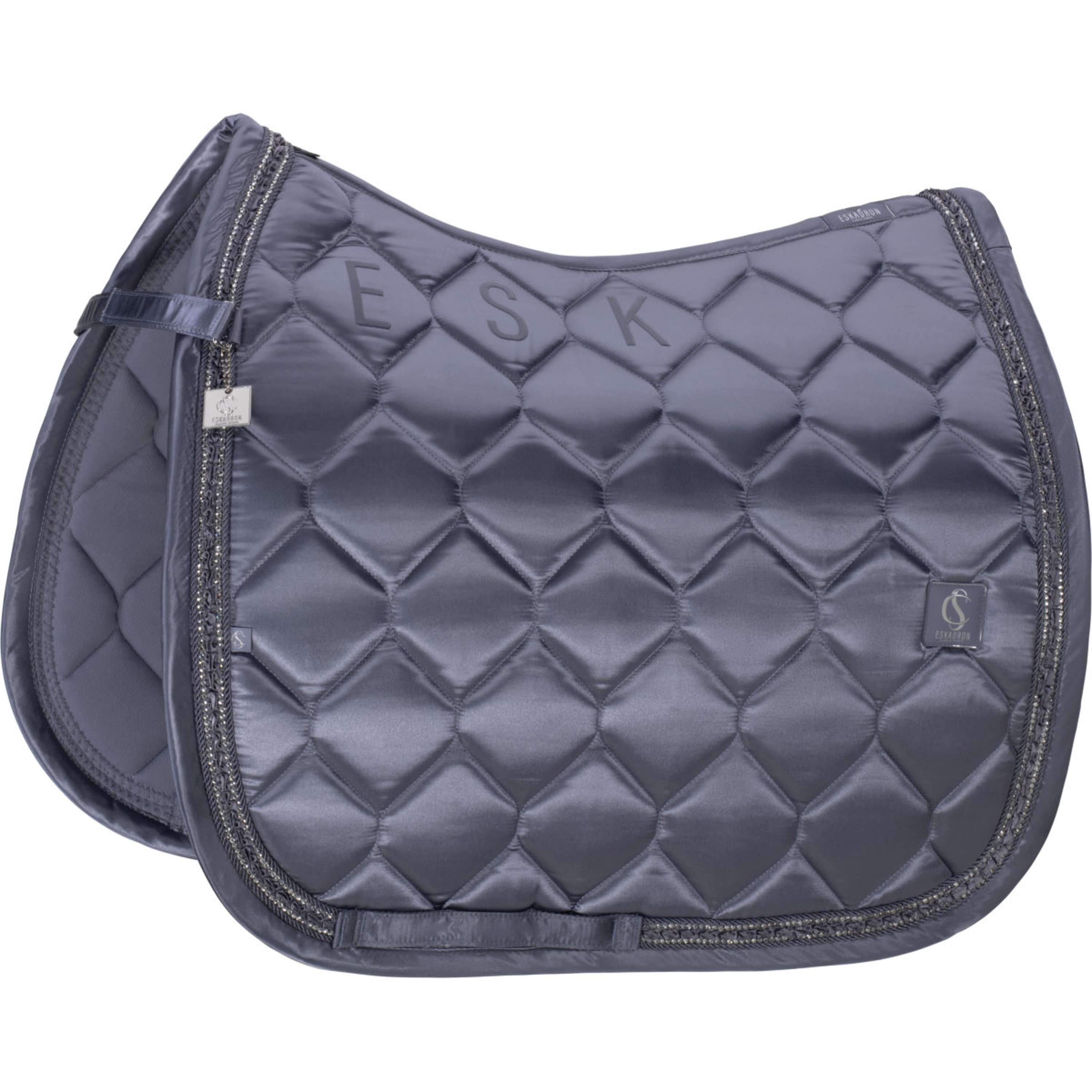 Eskadron Saddlepad Classic Sports Satin Frills Dressage Orchid
