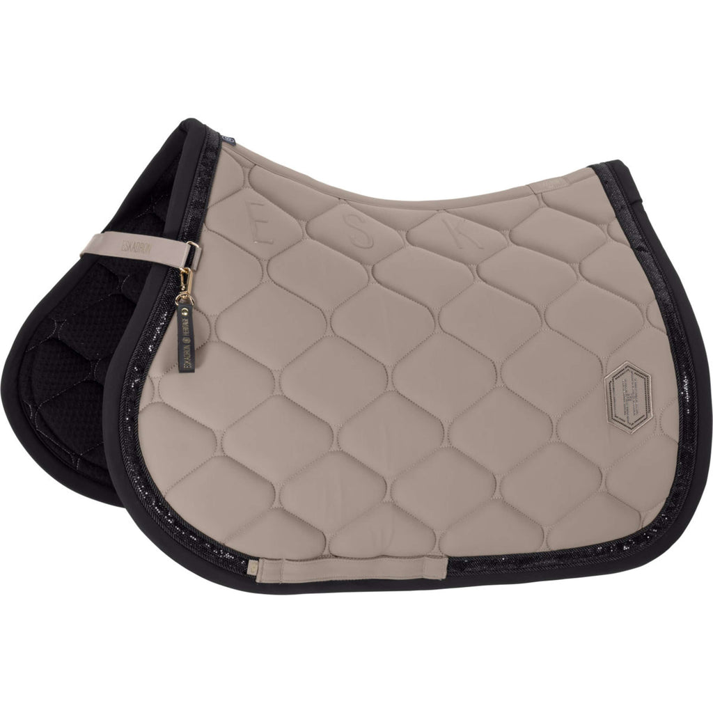 Eskadron Saddlepad Heritage Softshell Contrast All Purpose Ash