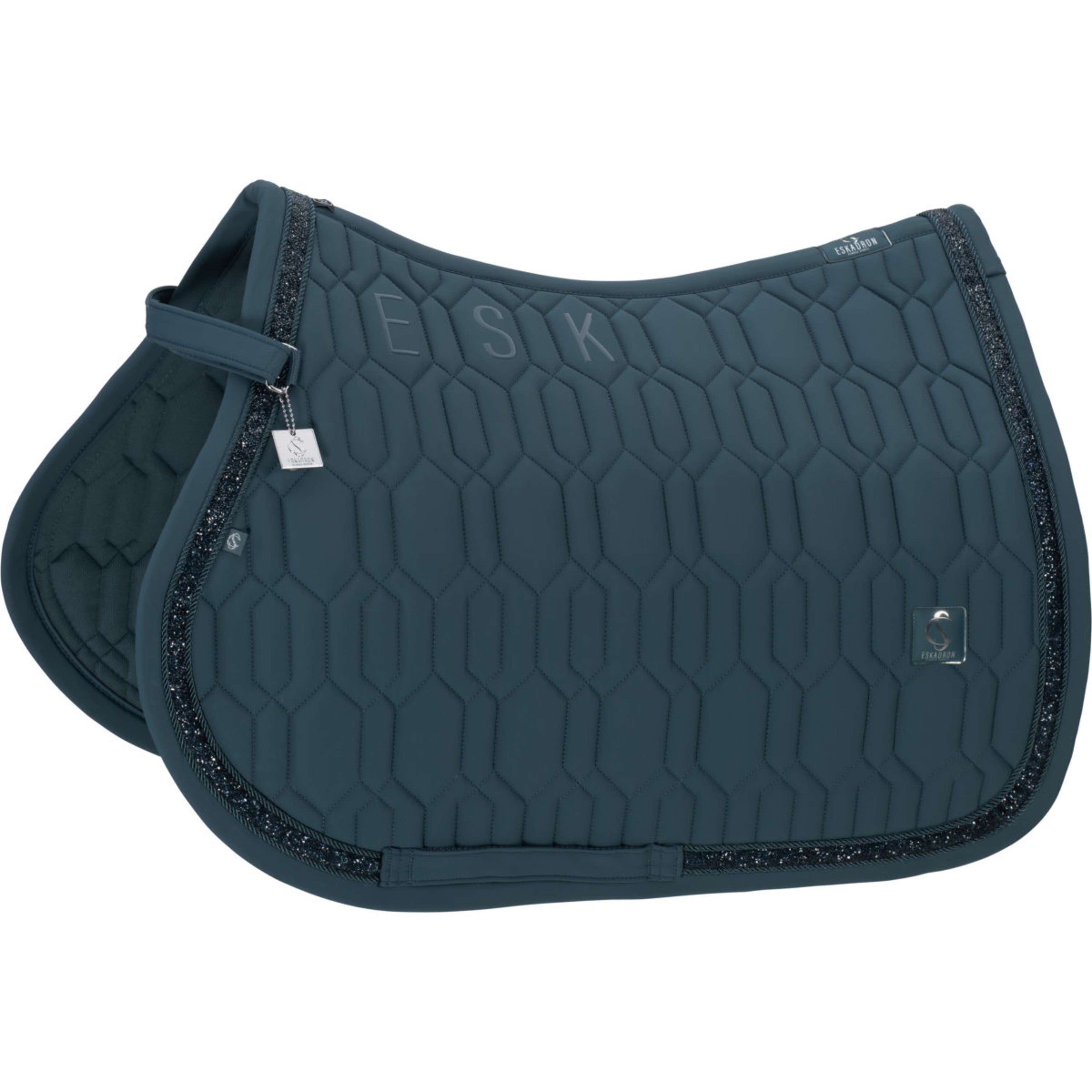 Eskadron Saddlepad Classic Sports Softshell Jewel General Purpose Ocean Eskadron Saddlepad Classic Sports Softshell Jewel General Purpose Ocean