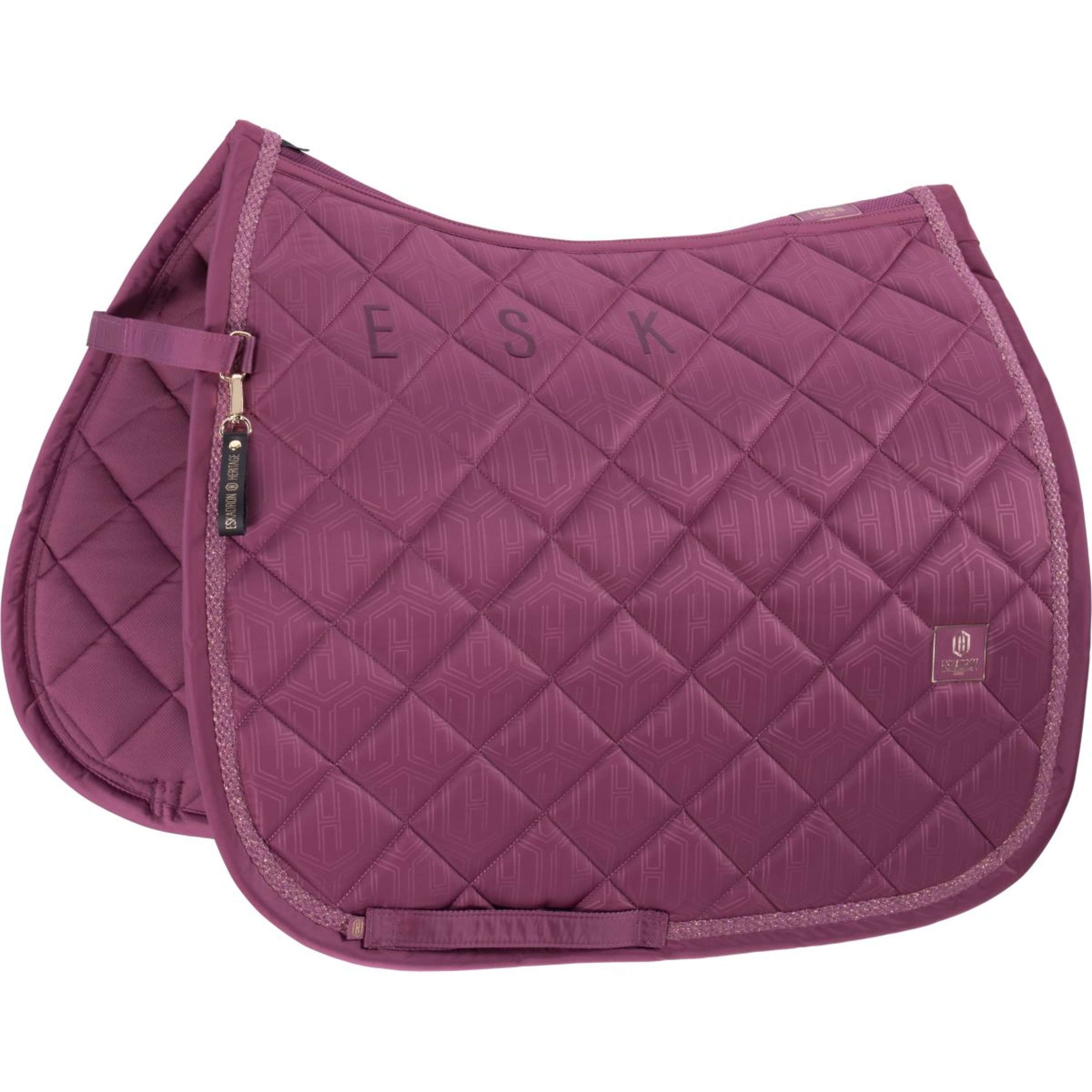 Eskadron Saddlepad Heritage Glossy Dressage Wildberry