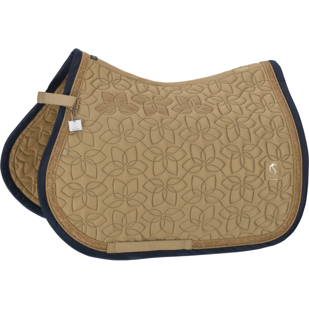 Eskadron Saddlepad Classic Sports Glossy Jewel Contrast General Purpose Sierra
