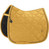 Eskadron Saddlepad Highgloss Pearls Platinum '25 Dressage Golden Yellow