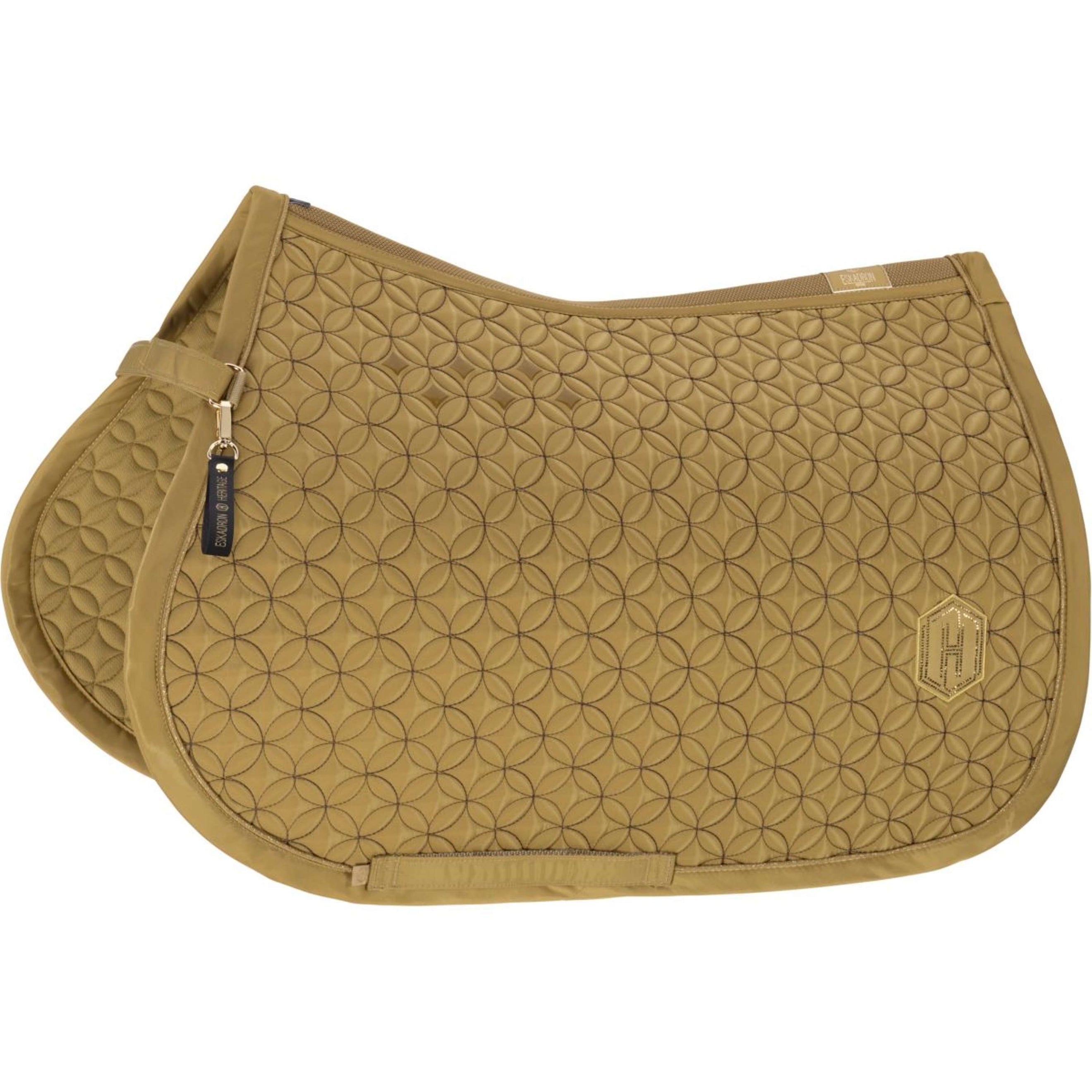 Eskadron Saddlepad Heritage Highgloss Contrast General Purpose Cardamom