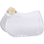 Eskadron Saddlepad Platinum Pure Satin Cloud General Purpose White