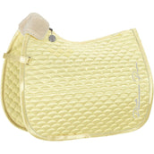 Eskadron Saddlepad Platinum Pure Satin Cloud Dressage Sunflower