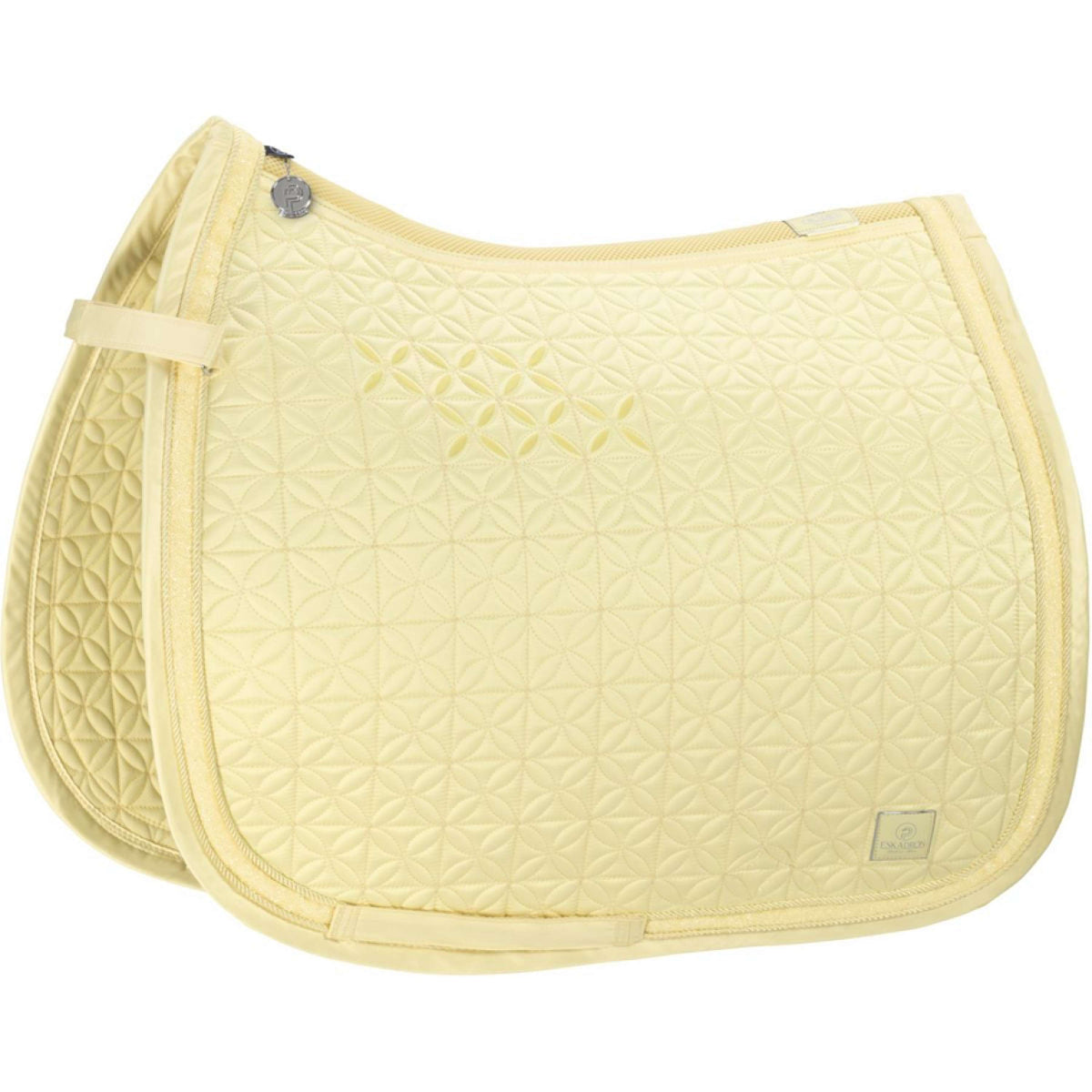 Eskadron Saddlepad Platinum Pure Mattgloss Jewel Dressage Sunflower