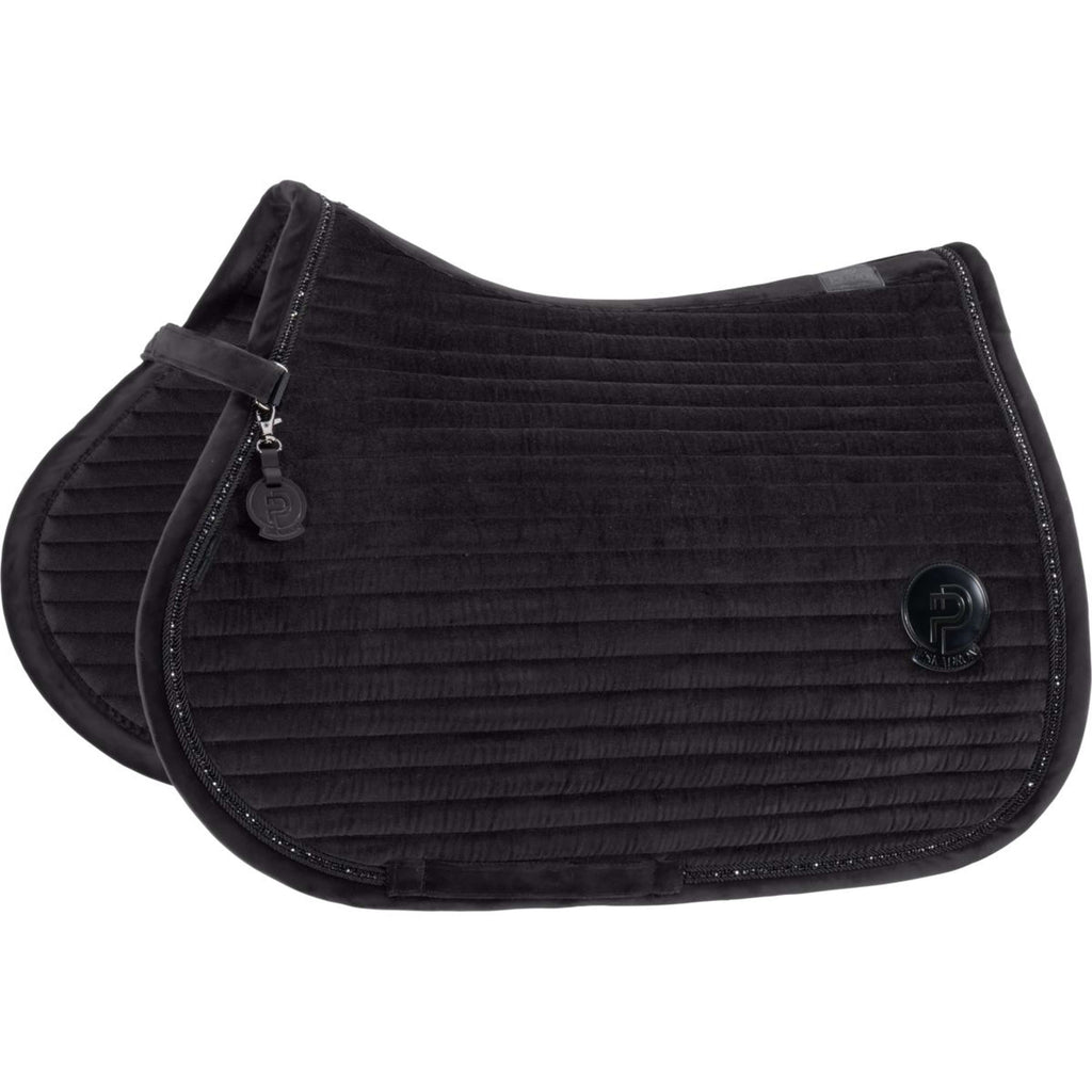 Eskadron Saddlepad Platinum '26 Velvet Crystal General Purpose Black
