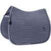 Eskadron Saddlepad Platinum '26 Velvet Crystal Dressage Slate Blue