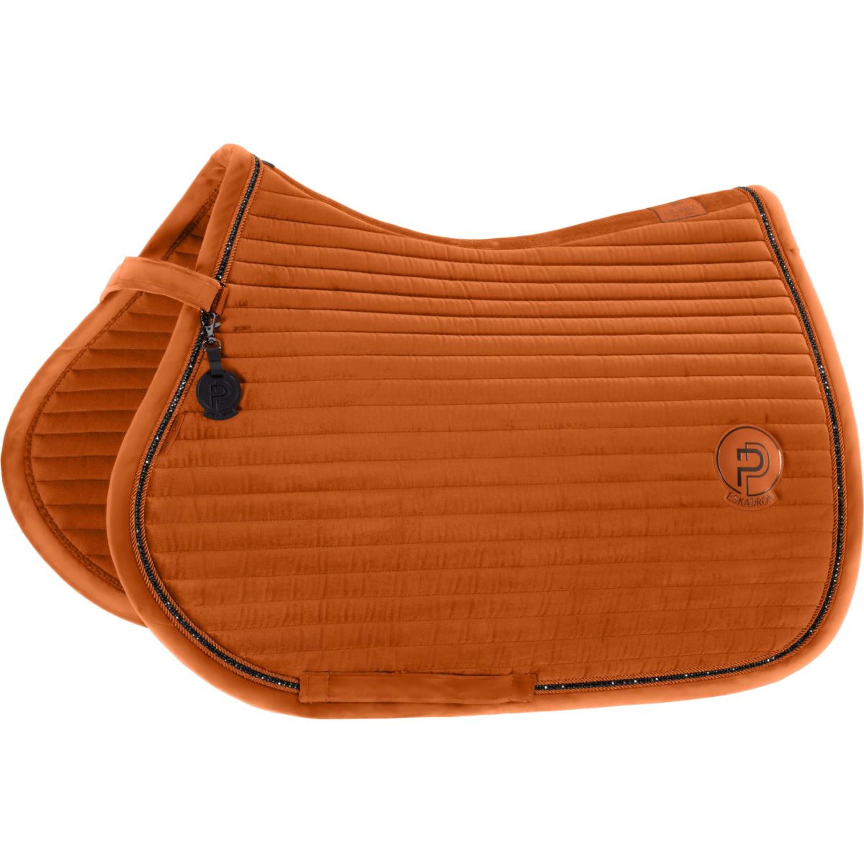 Eskadron Saddlepad Platinum '26 Velvet Crystal General Purpose Amber