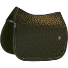 Eskadron Saddlepad Heritage Glam Crystal Dressage Deep Moss