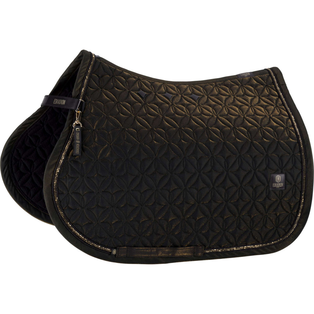 Eskadron Saddlepad Heritage Glam Crystal All Purpose Black
