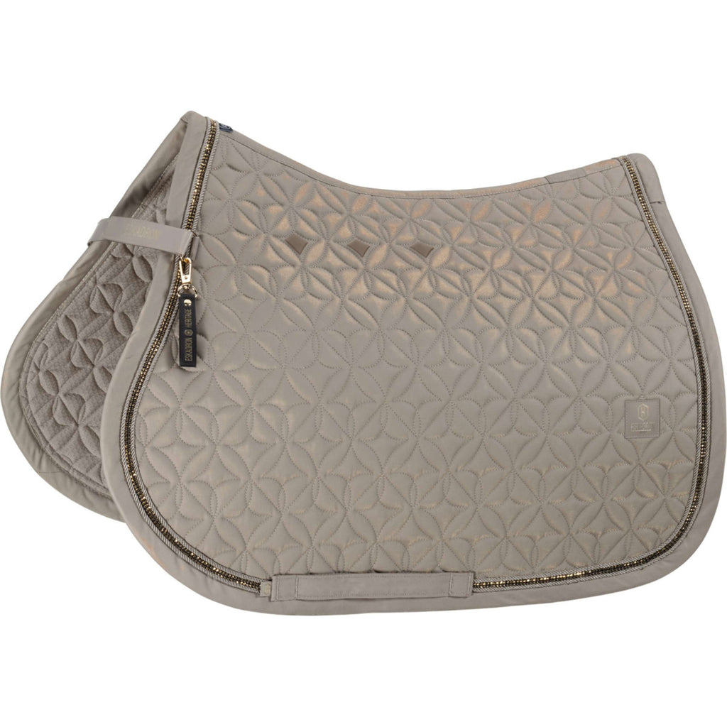 Eskadron Saddlepad Heritage Glam Crystal All Purpose Ash