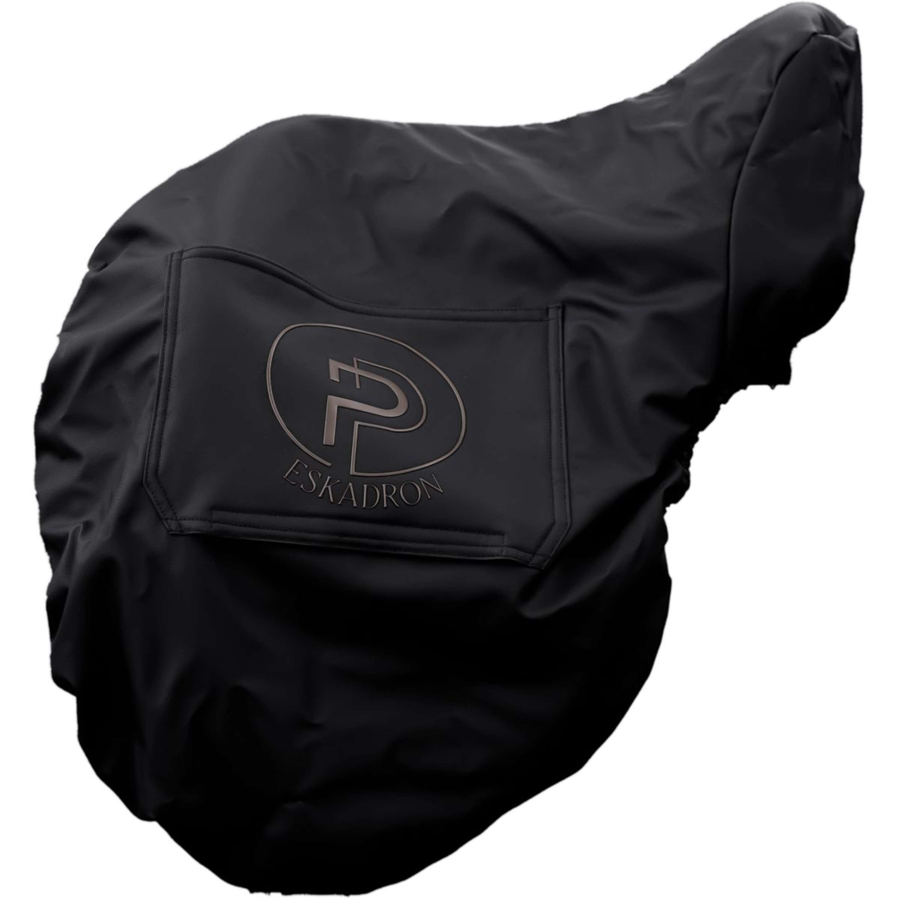 Eskadron Saddle Cover Platinum '26 Faux Leather Black