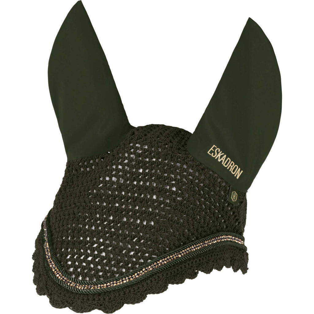 Eskadron Ear Bonnet Heritage Crystal Deep Moss