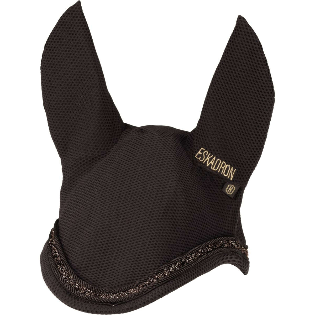 Eskadron Ear Bonnet Heritage Dynair Mesh Jewel Black Truffle