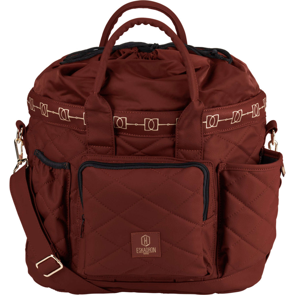 Eskadron Grooming Bag Heritage Faux Leather Merlot