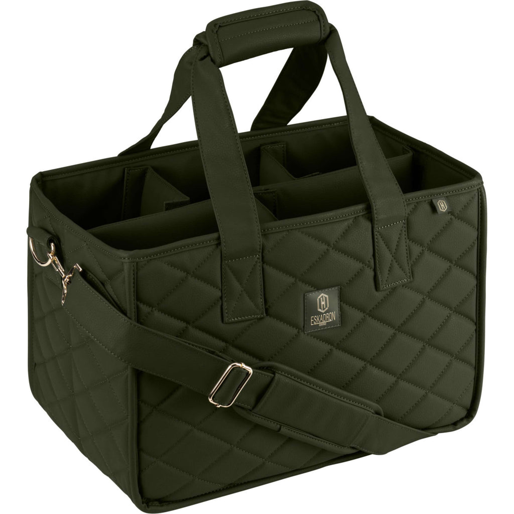 Eskadron Grooming Bag Heritage Faux Leather Deep Moss