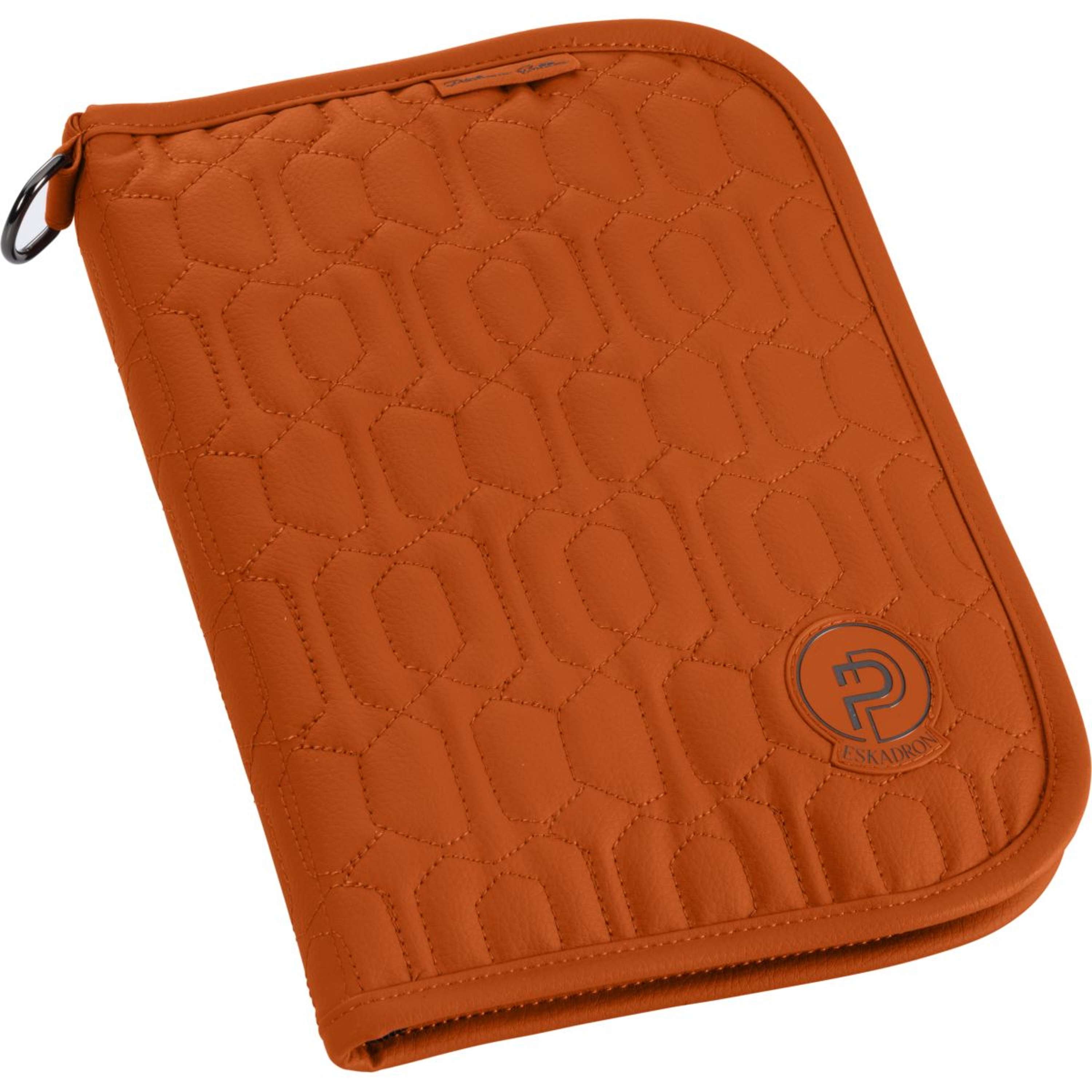 Eskadron Passport Holder Platinum '26 Faux Leather Amber