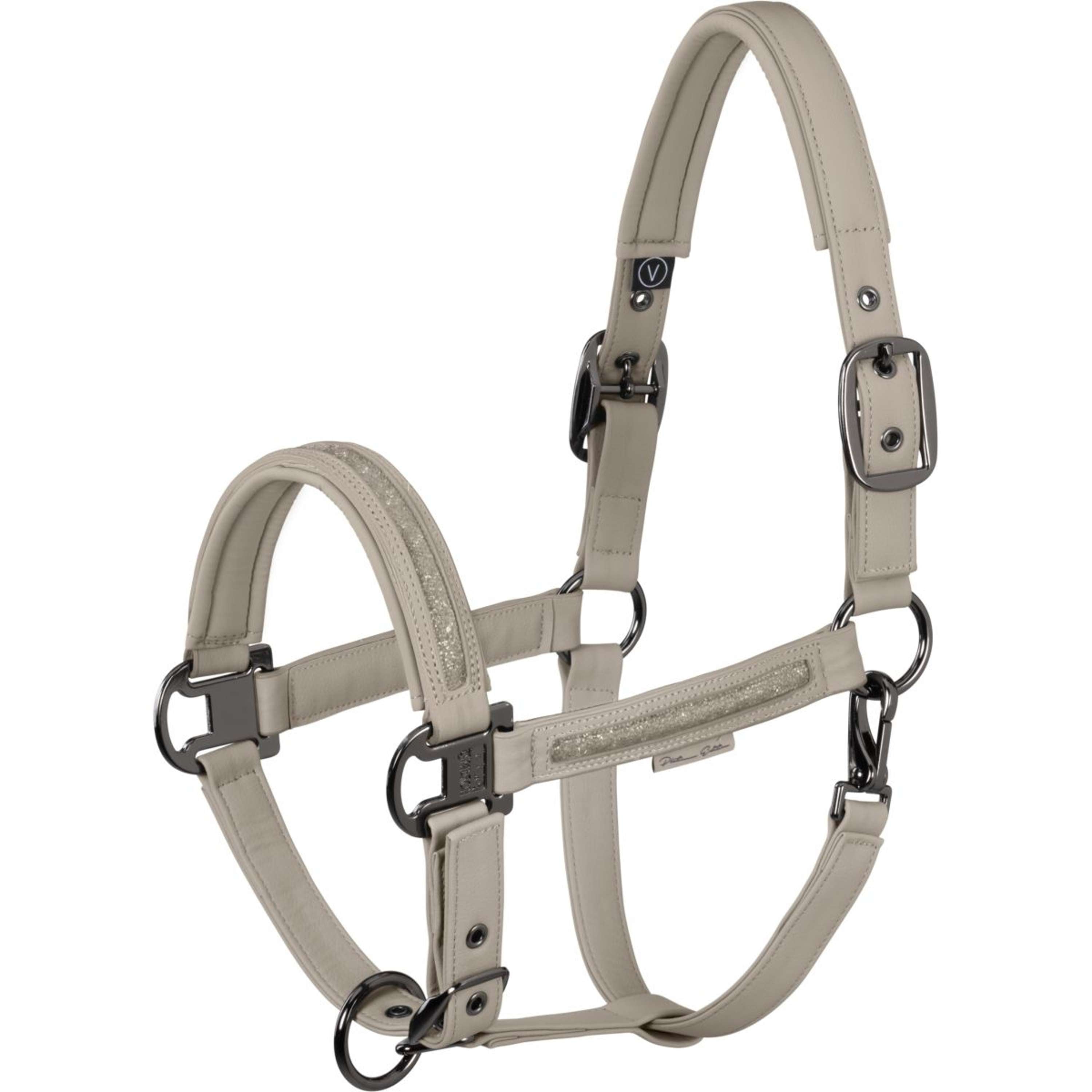Eskadron Halter Platinum '26 Faux Leather Jewel Pale Grey