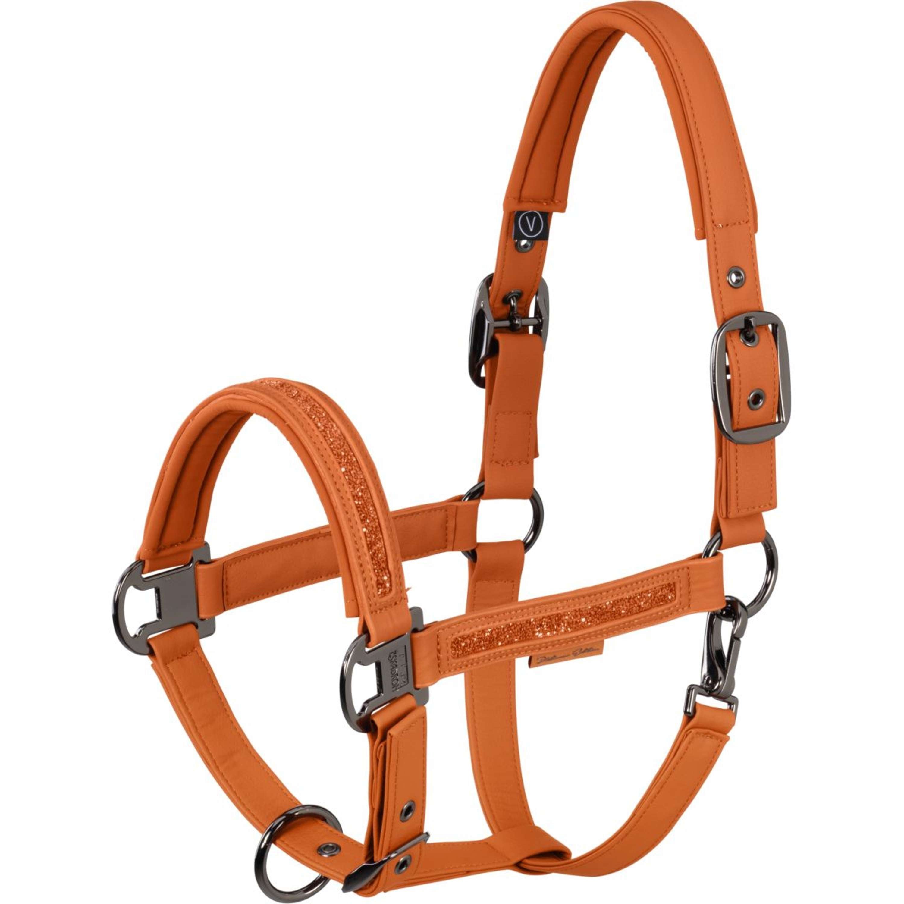 Eskadron Halter Platinum '26 Faux Leather Jewel Amber