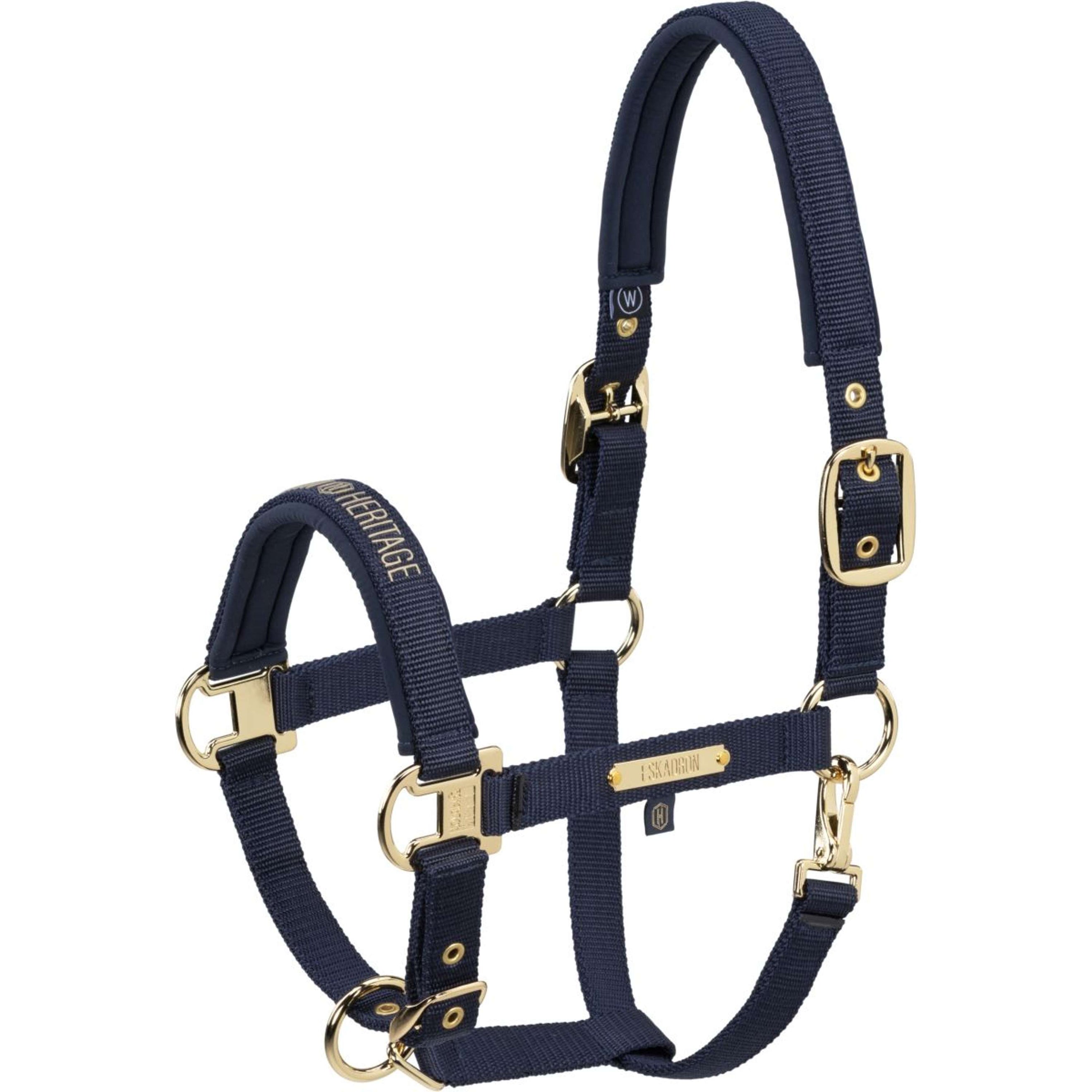 Eskadron Halter Heritage Girth Double Pin Navy Eskadron Halter Heritage Girth Double Pin Navy