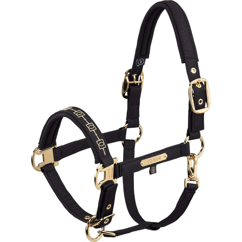 Eskadron Halter Heritage Sparkle Double Pin Black