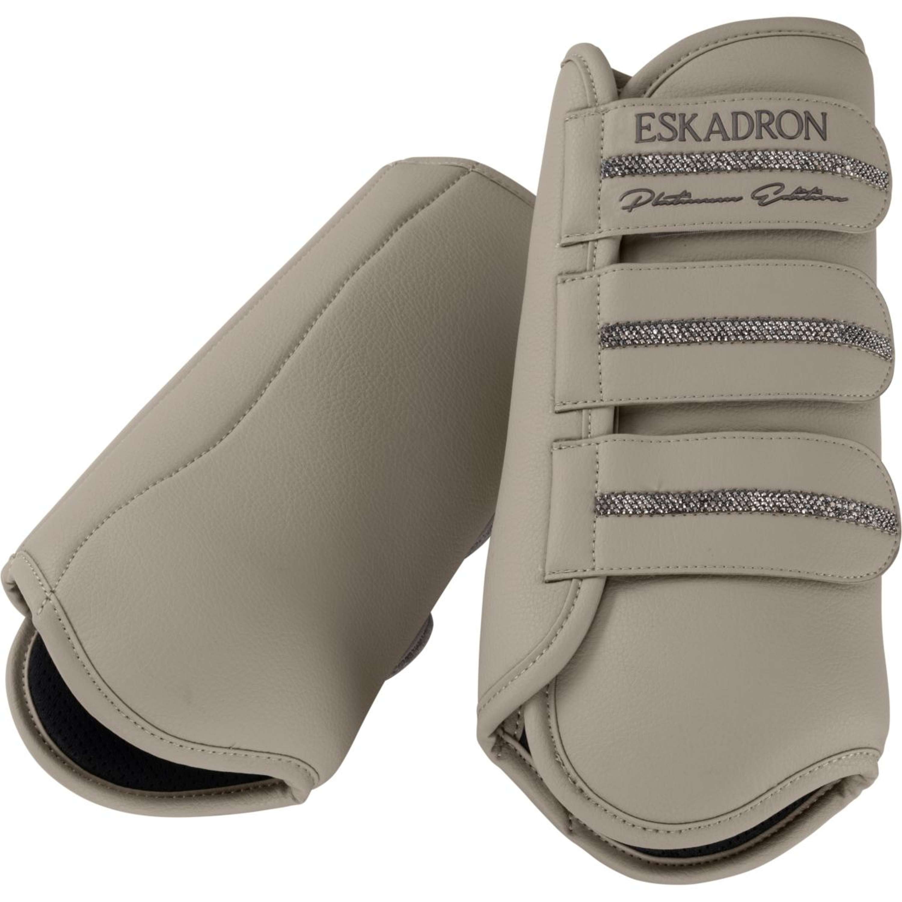 Eskadron Leg Protectors Platinum '26 Allround Faux Leather Hind Pale Grey