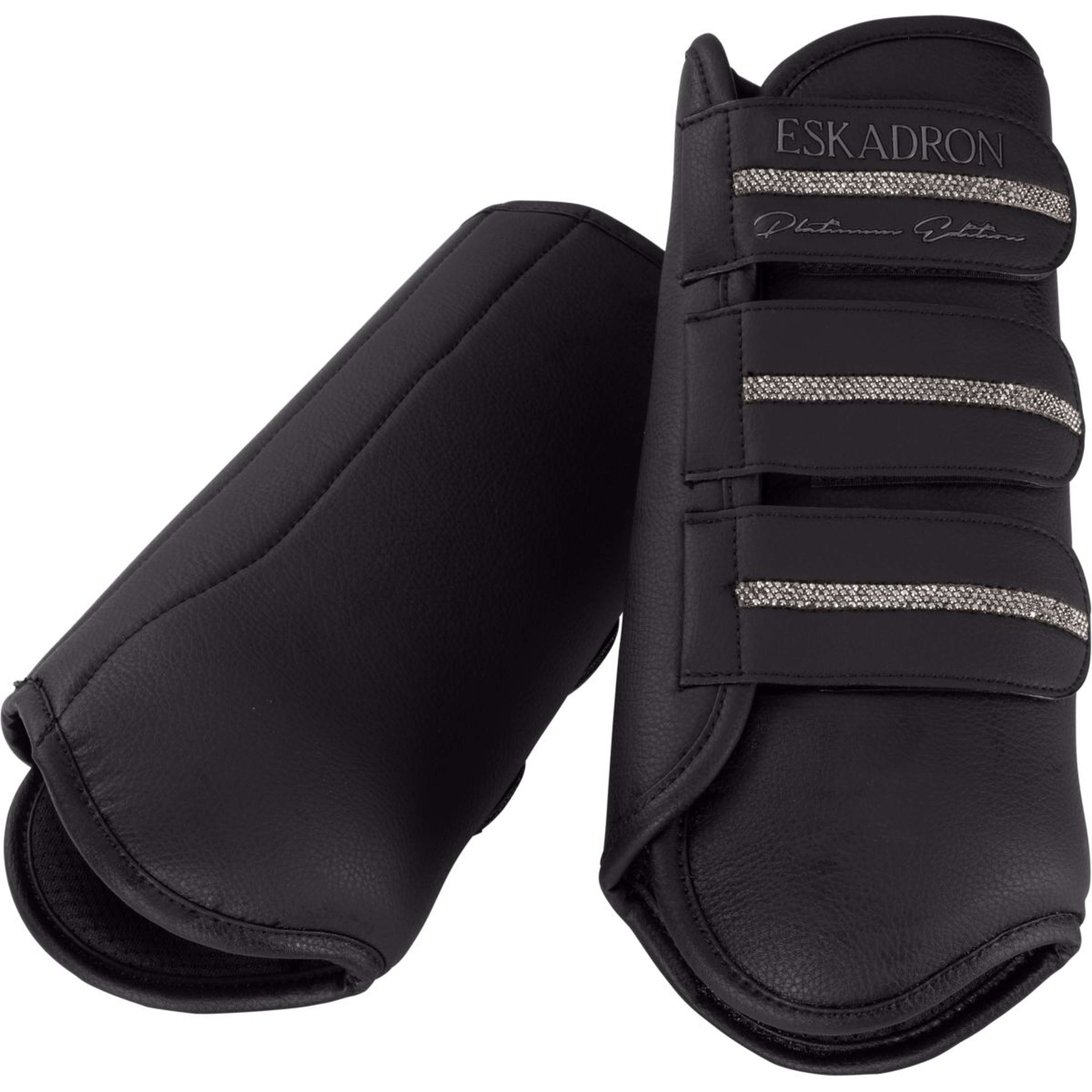Eskadron Leg Protectors Platinum '26 Allround Faux Leather Hind Black