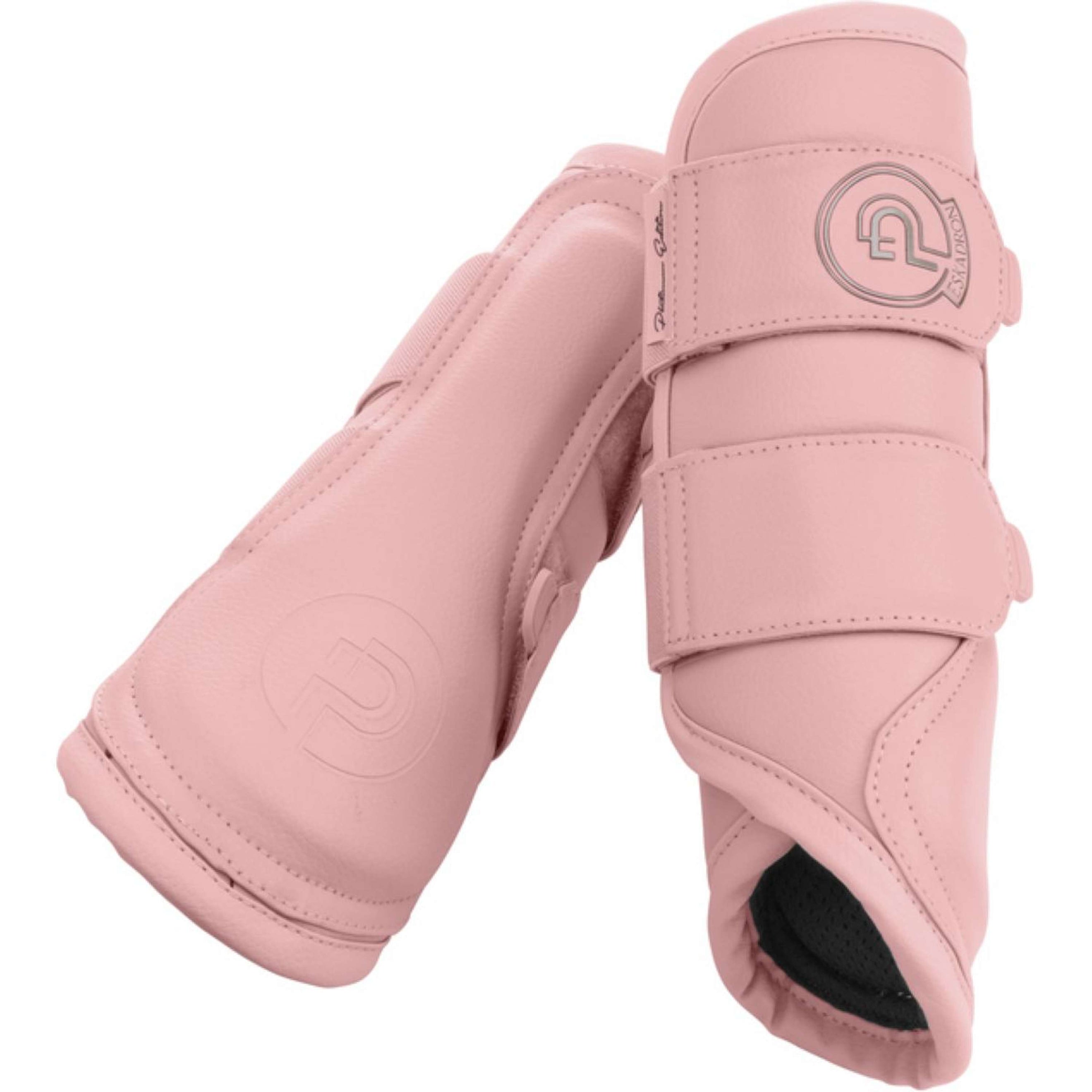 Eskadron Leg Protectors Faux Leather Platinum '25 Soft Rouge