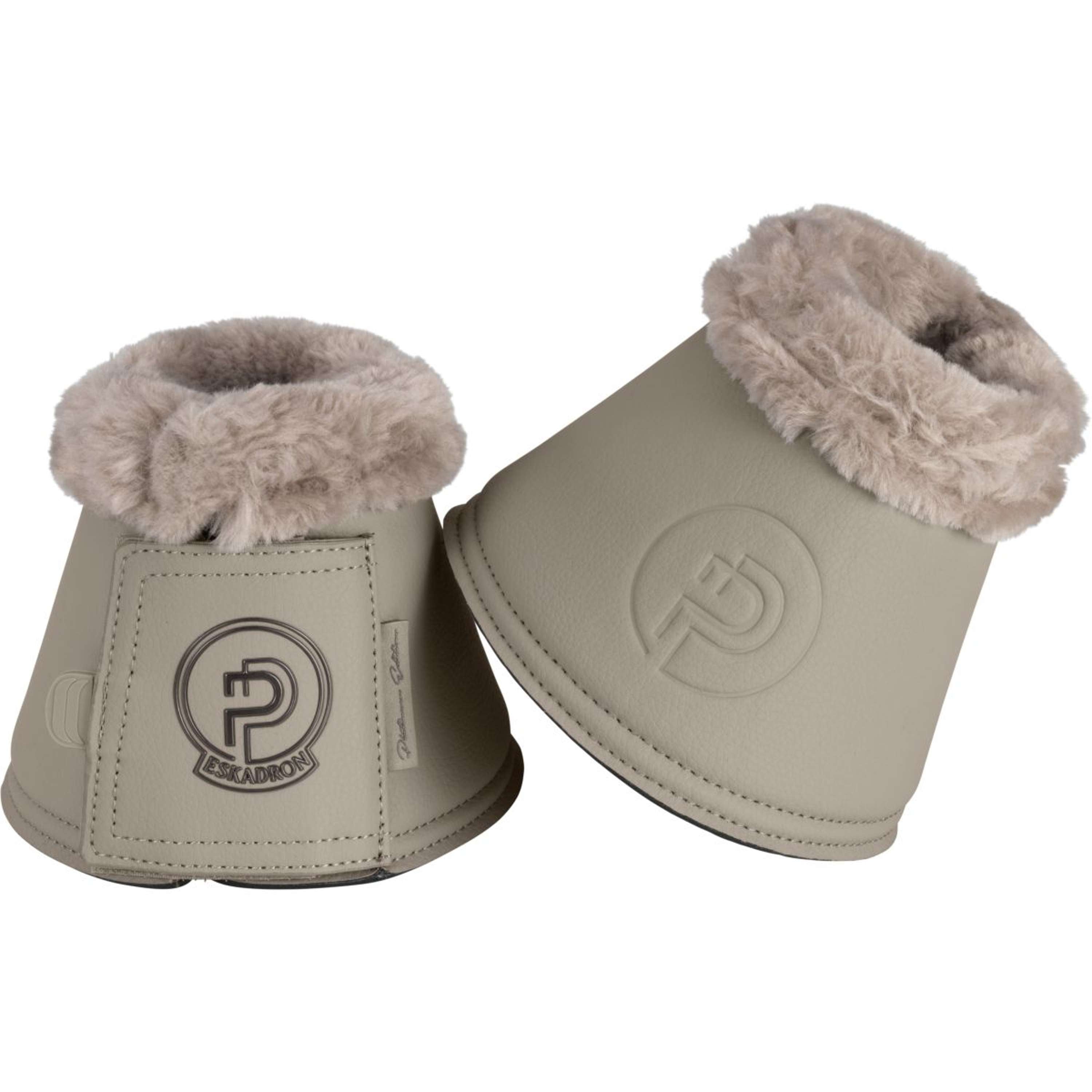 Eskadron Bell Boots Platinum '26 Faux Leather Fur Pale Grey
