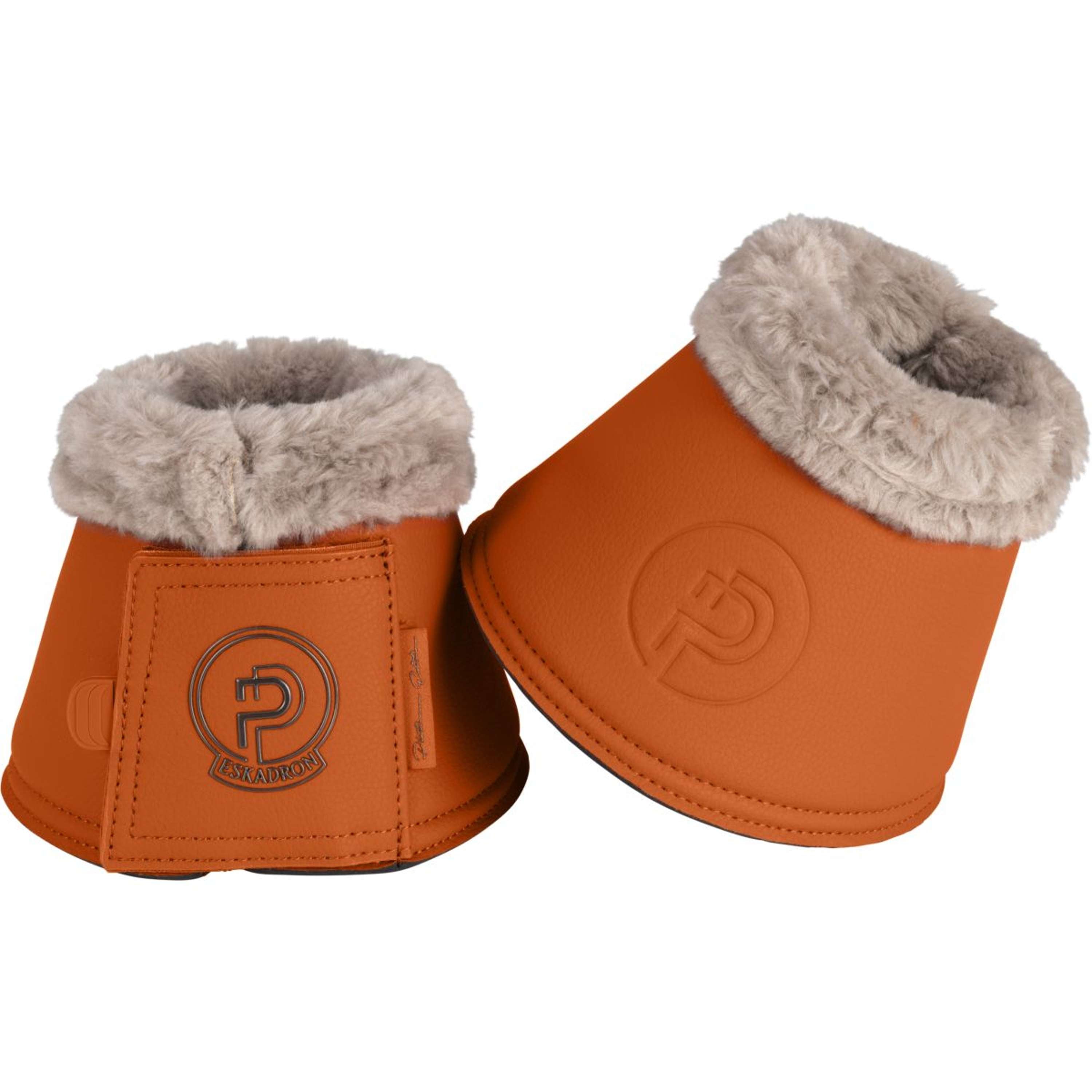 Eskadron Bell Boots Platinum '26 Faux Leather Fur Amber
