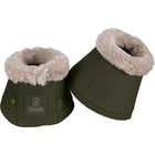 Eskadron Bell Boots Heritage Faux Leather Faux Fur Deep Moss