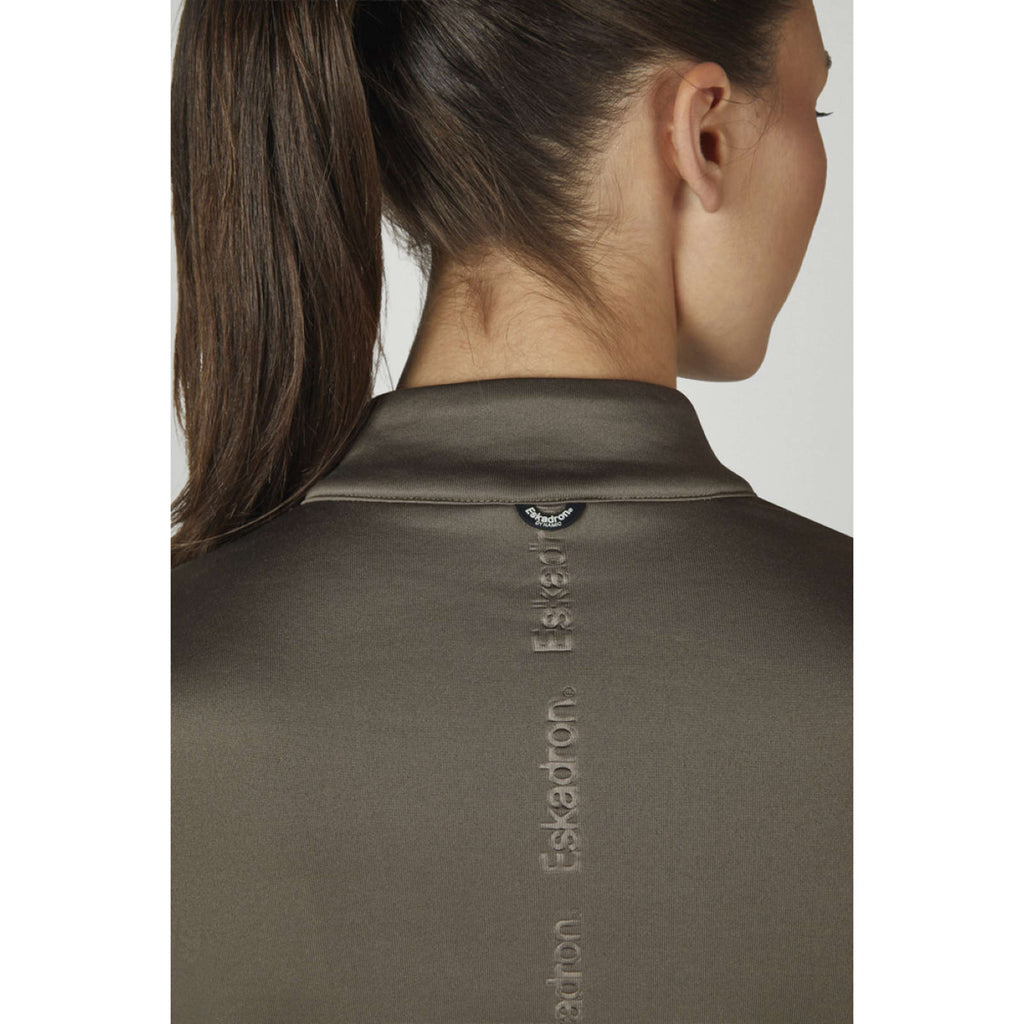 Eskadron Shirt Dynamics Half-Zip Powdertaupe