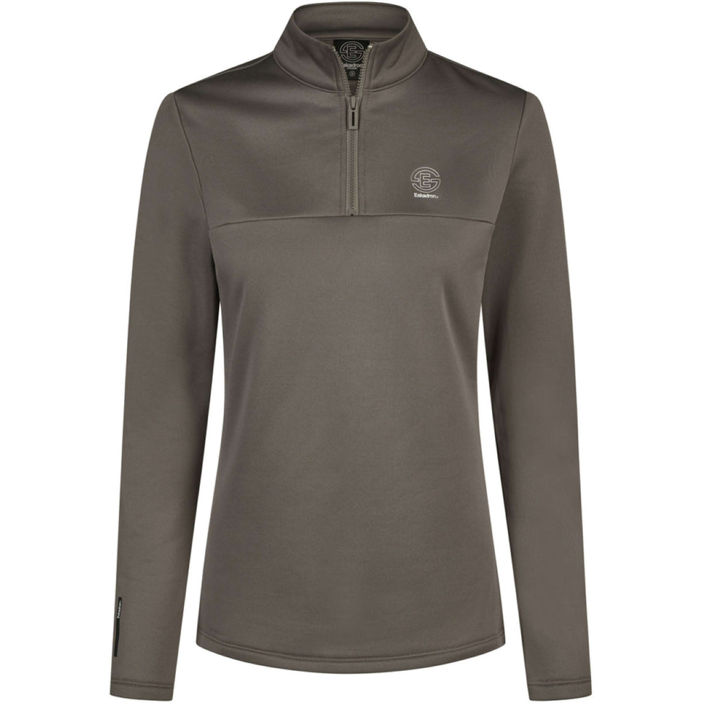 Eskadron Shirt Dynamics Half-Zip Powdertaupe